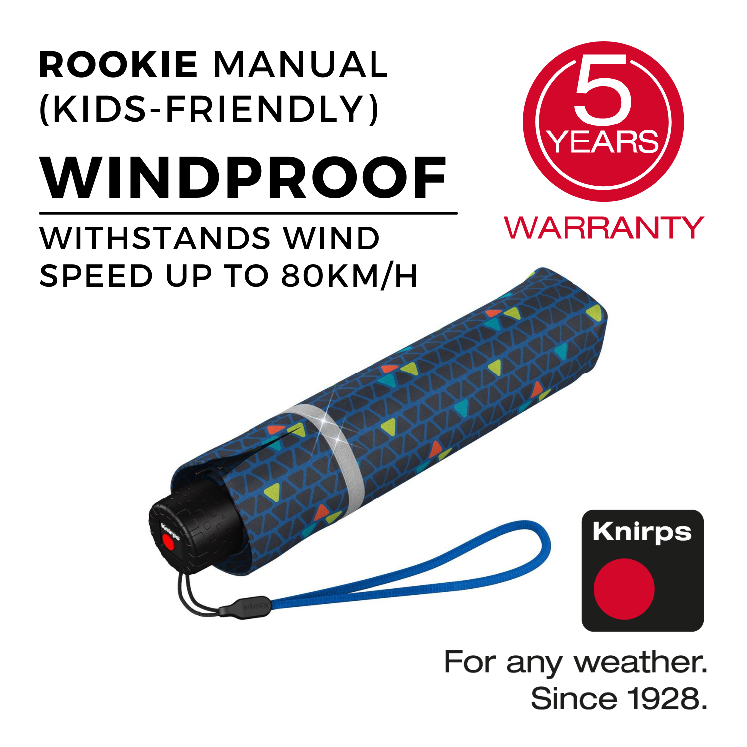 Knirps Rookie Manual Reflective Umbrella (SA)
