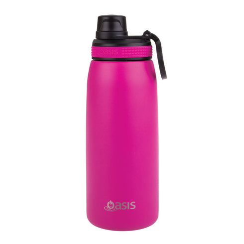 Oasis Stainless Steel Insulated Sports Water Bottle with Screw Cap 780ML