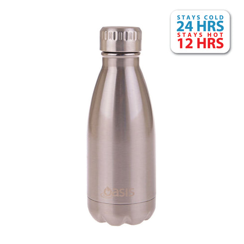 Oasis Stainless Steel Insulated Water Bottle 350ML (Plain)