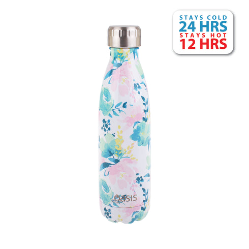 Oasis Stainless Steel Insulated Water Bottle 500ML (Printed) (SA)