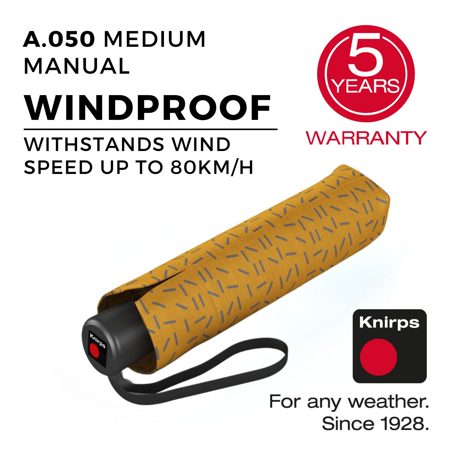Knirps A.050 Medium Manual Umbrella 2