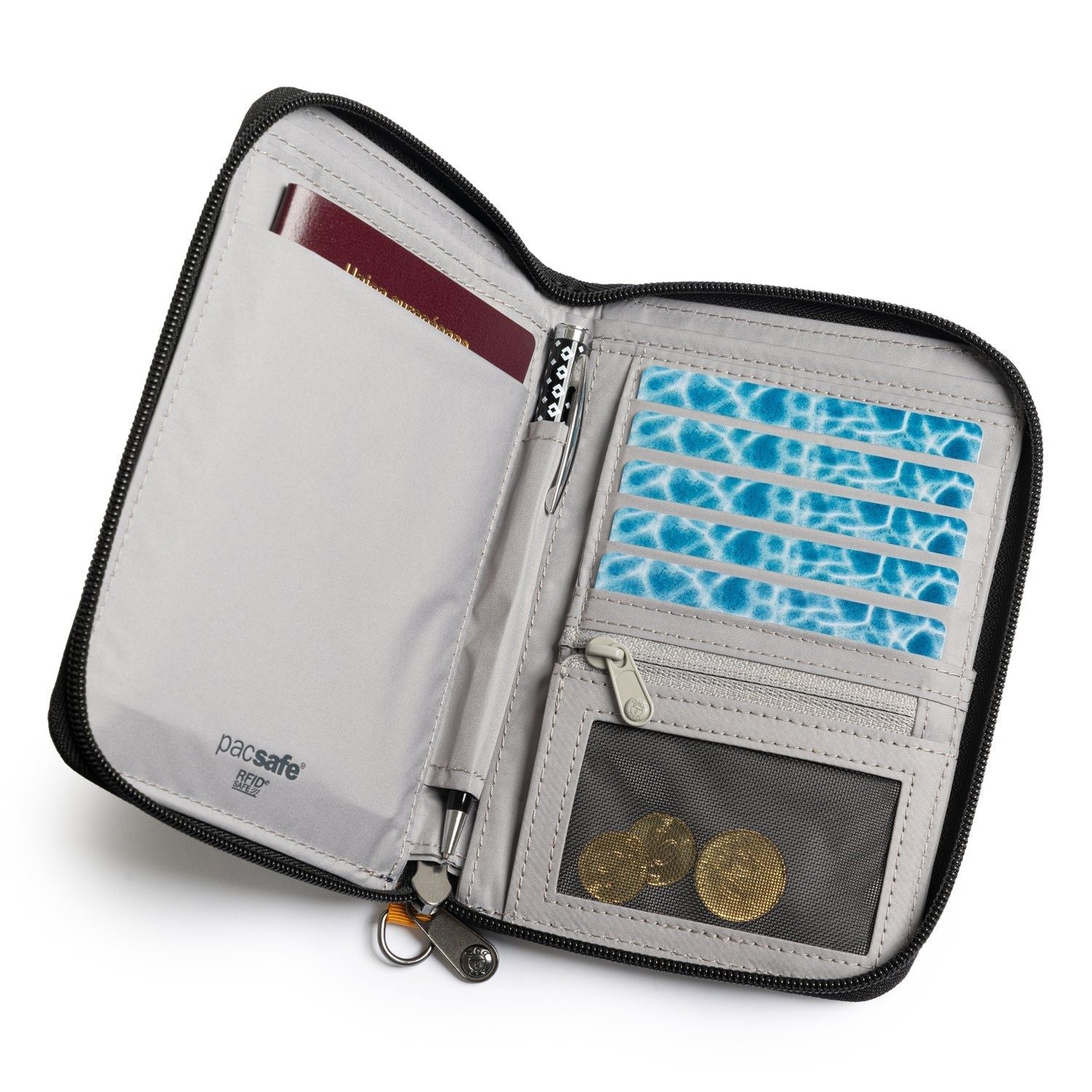 Pacsafe RFIDsafe RFID Blocking Compact Travel Organzier