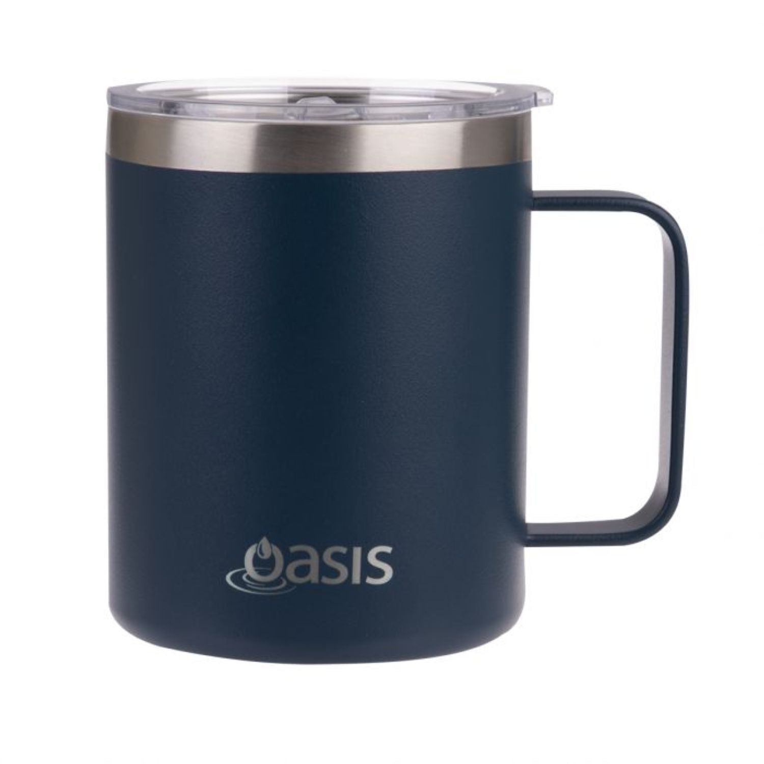 Oasis Stainless Steel Insulated Mug with Lid 400ML