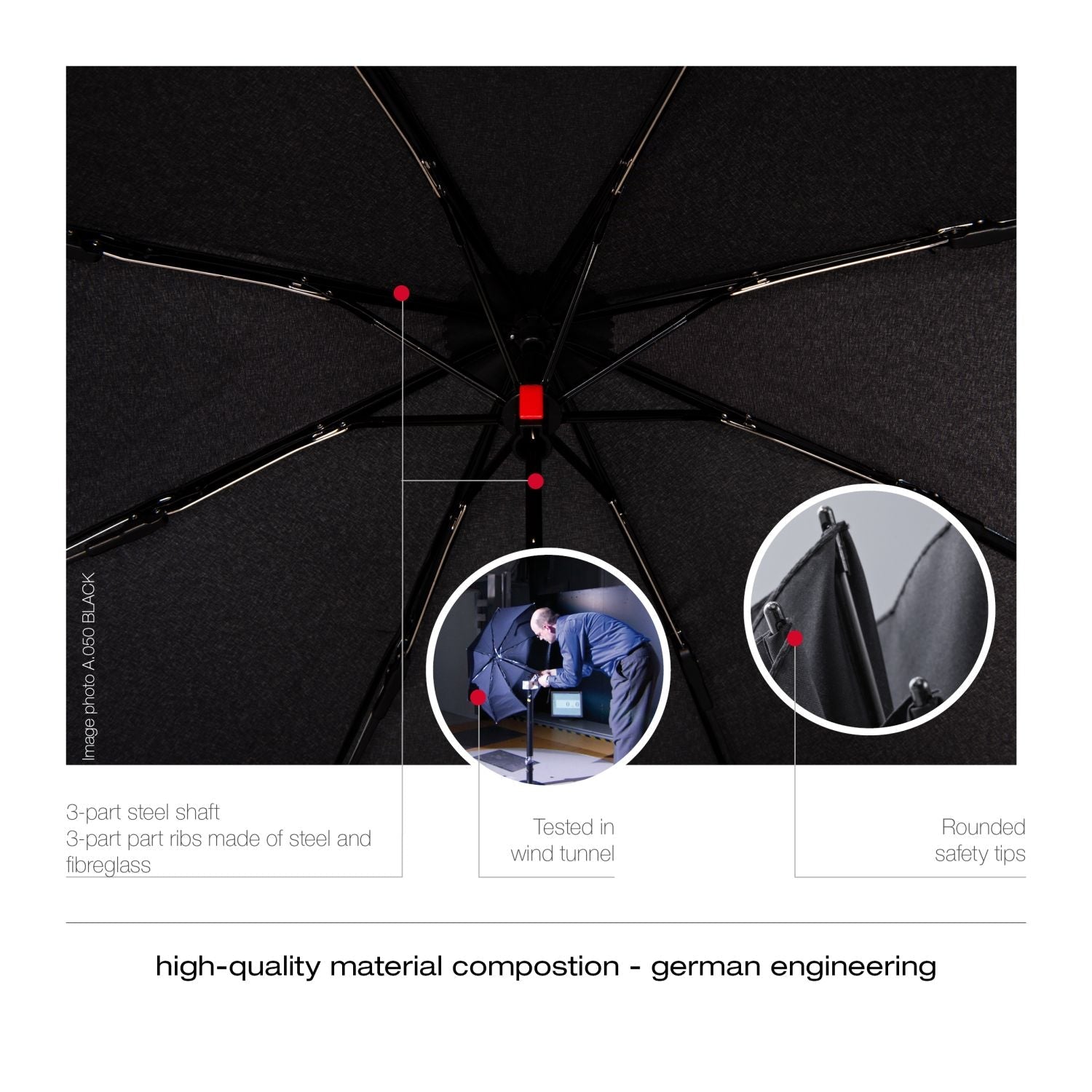 Knirps A.050 Medium Manual Umbrella 2