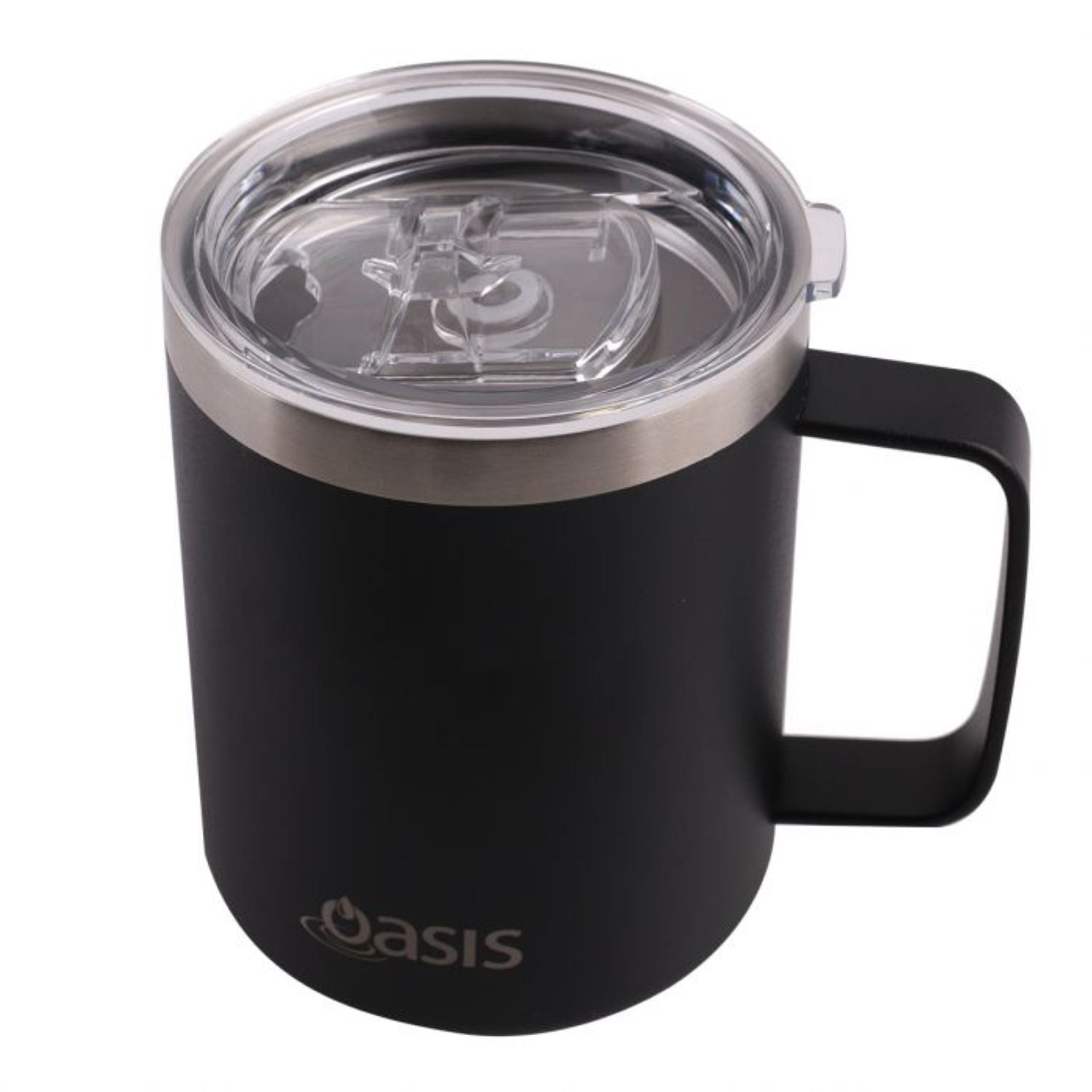 Oasis Stainless Steel Insulated Mug with Lid 400ML