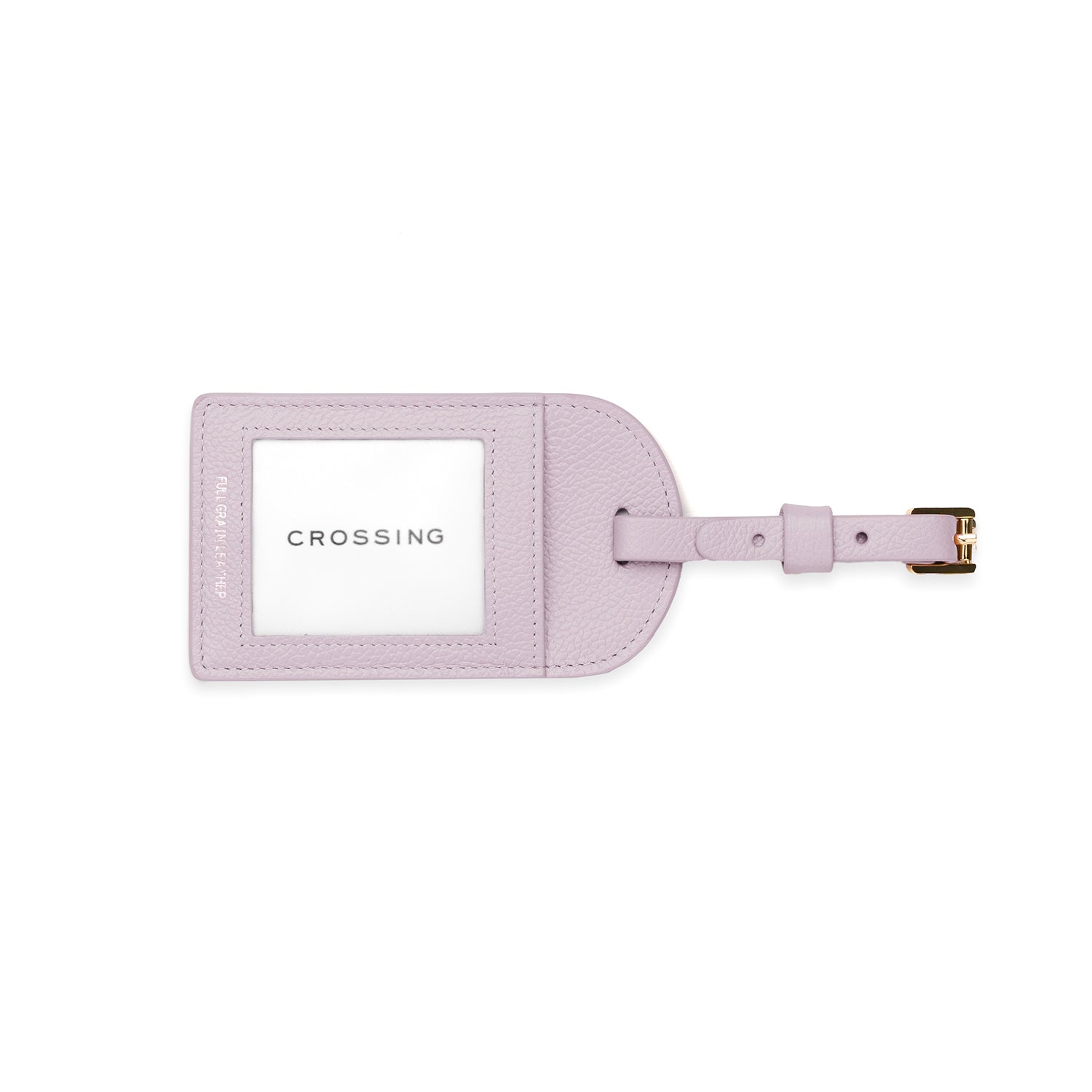 Crossing Milano Leather Luggage Tag (SA)