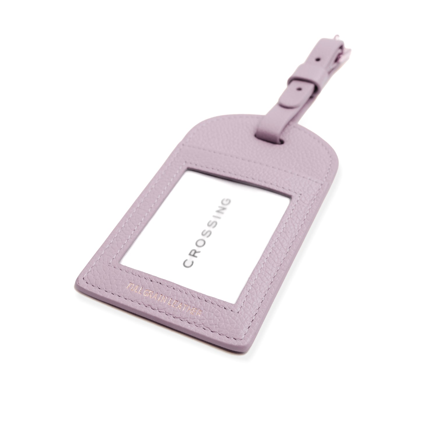 Crossing Milano Leather Luggage Tag (SA)