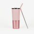 Crossing Volt Insulated Stainless Steel Straw Tumbler 710ML