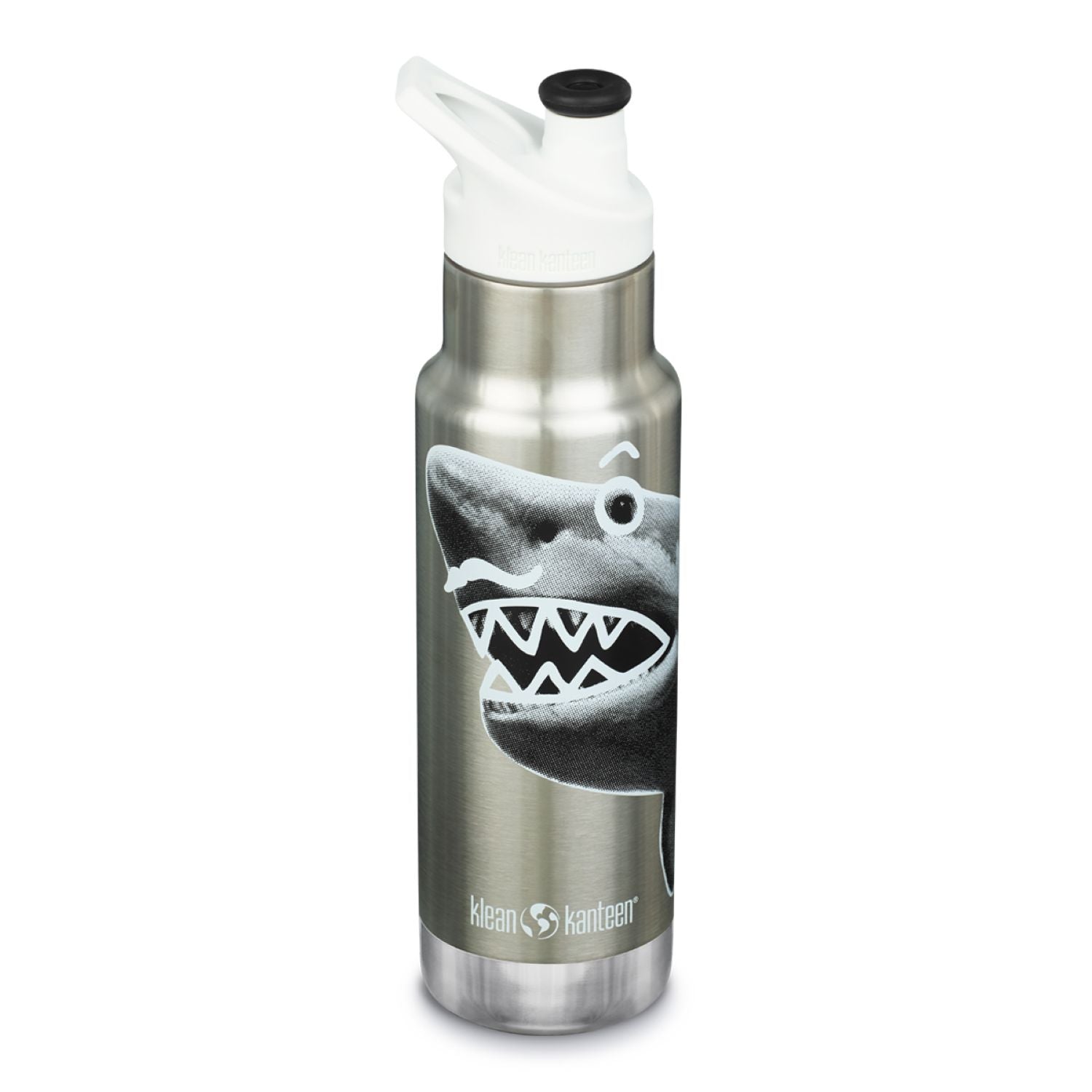 Klean Kanteen Insulated Kid Classic 12oz Water Bottle (with Kid Sport Cap)