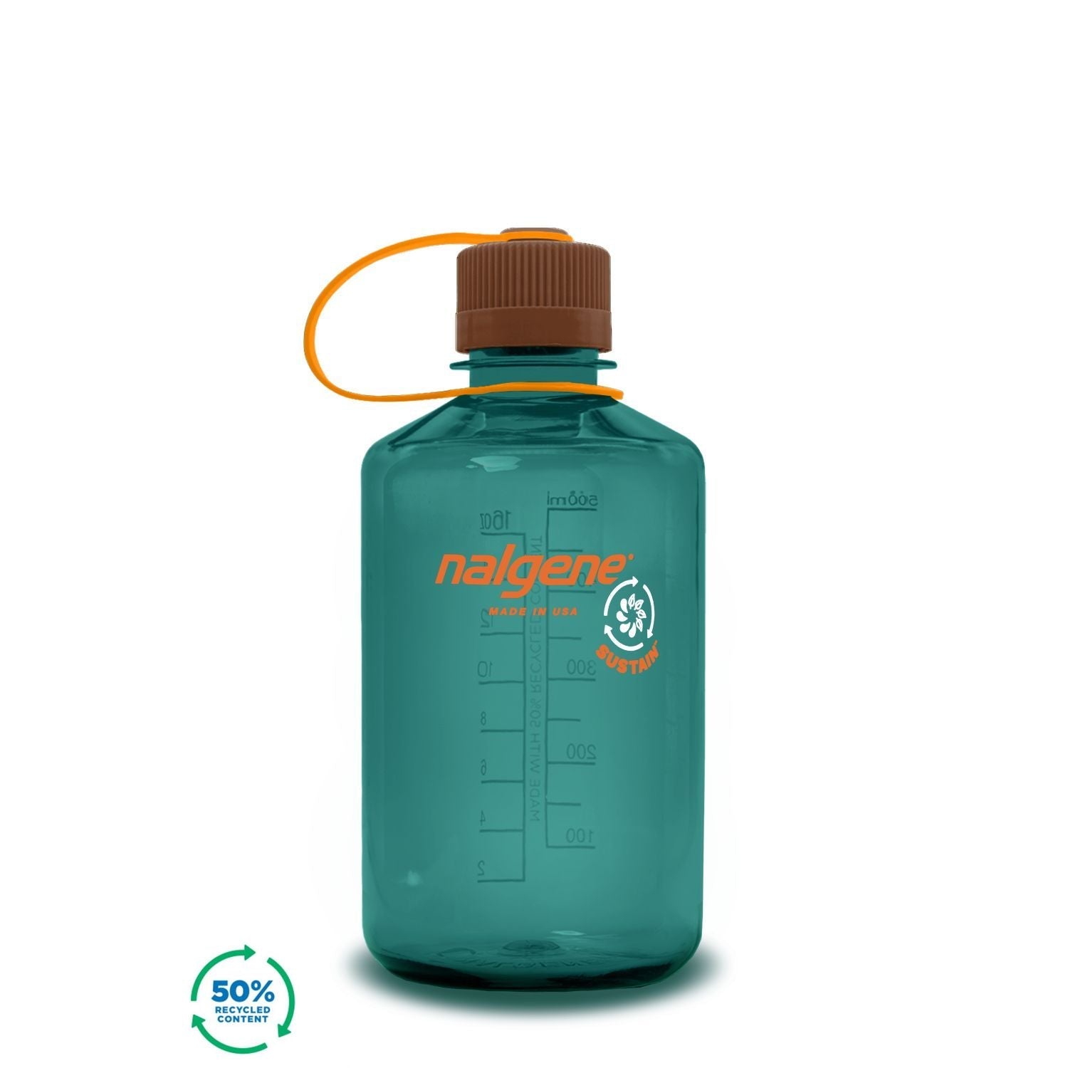 Nalgene 16oz Narrow Mouth Water Bottle (Plain)