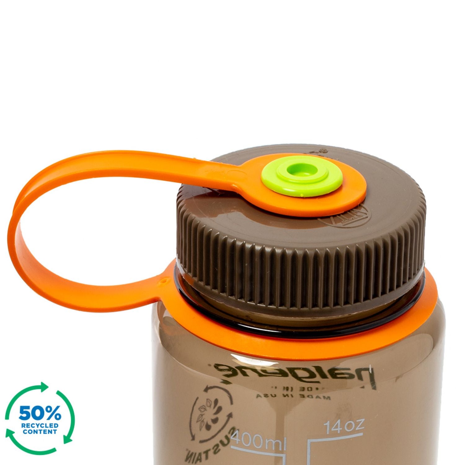 Nalgene 16oz Wide Mouth Sustain Water Bottle (Plain)