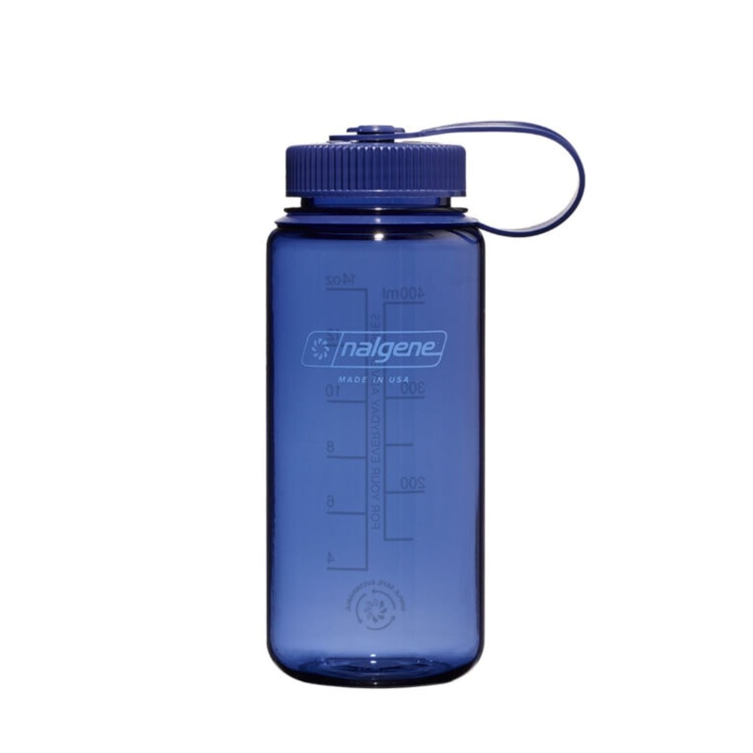 Nalgene 16oz Wide Mouth Sustain Water Bottle (Monochrome)