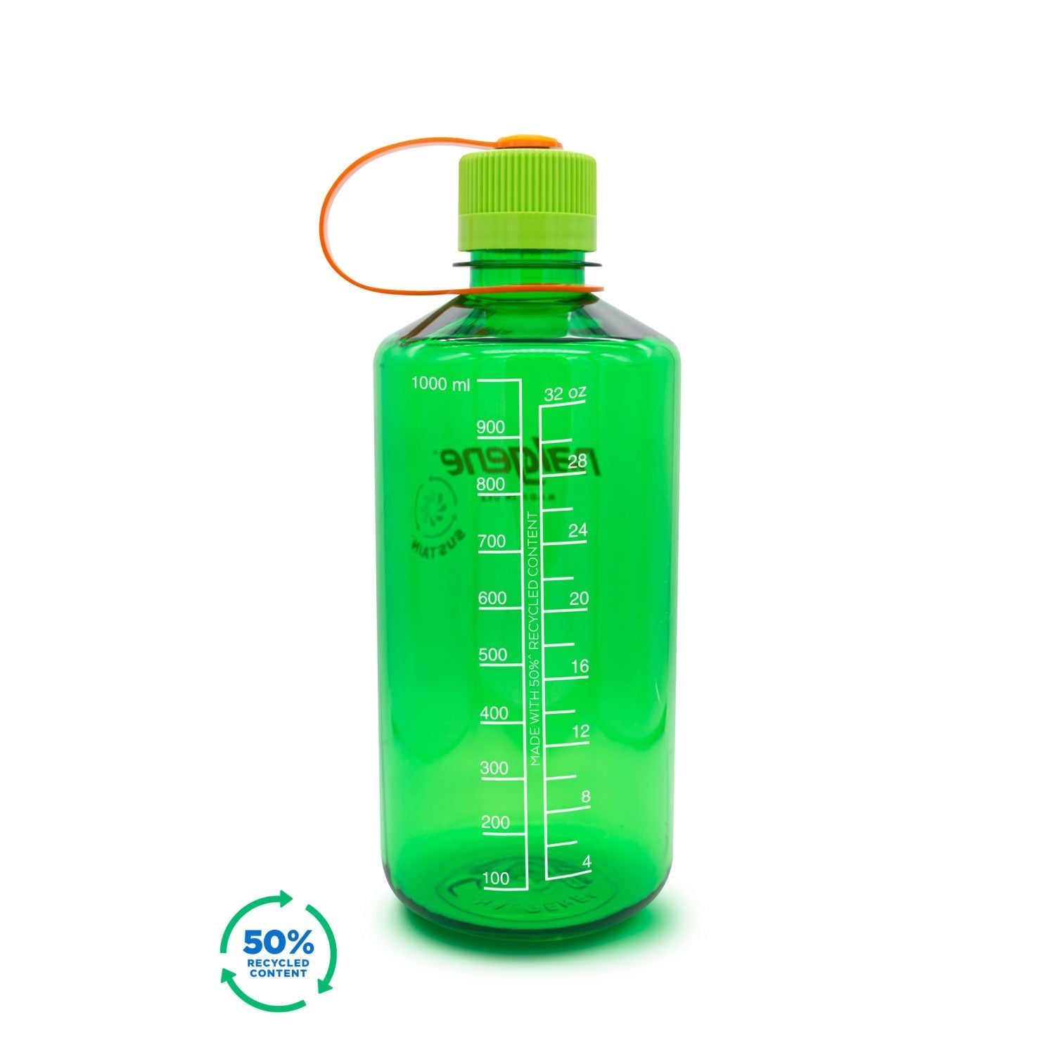 Nalgene 32oz Narrow Mouth Water Bottle (Plain)