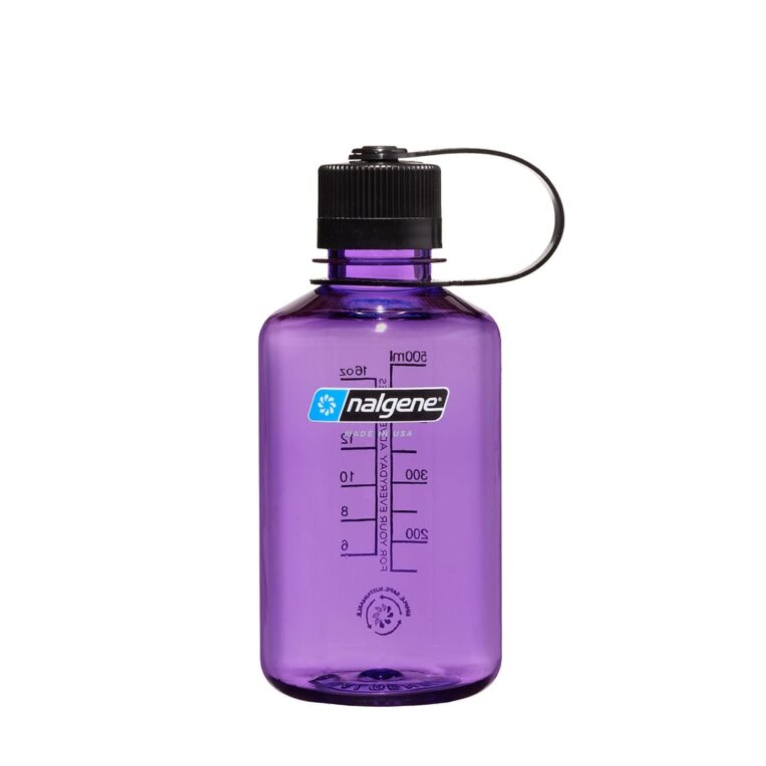 Nalgene 16oz Narrow Mouth Water Bottle (Plain) (SA)