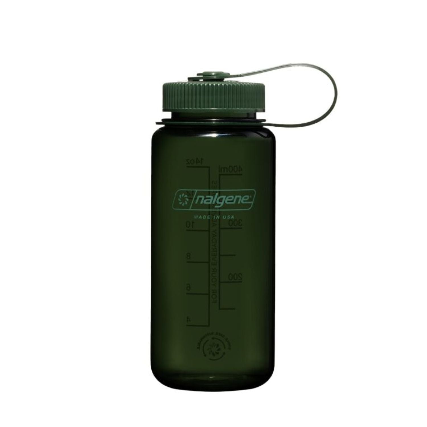 Nalgene 16oz Wide Mouth Sustain Water Bottle (Monochrome)