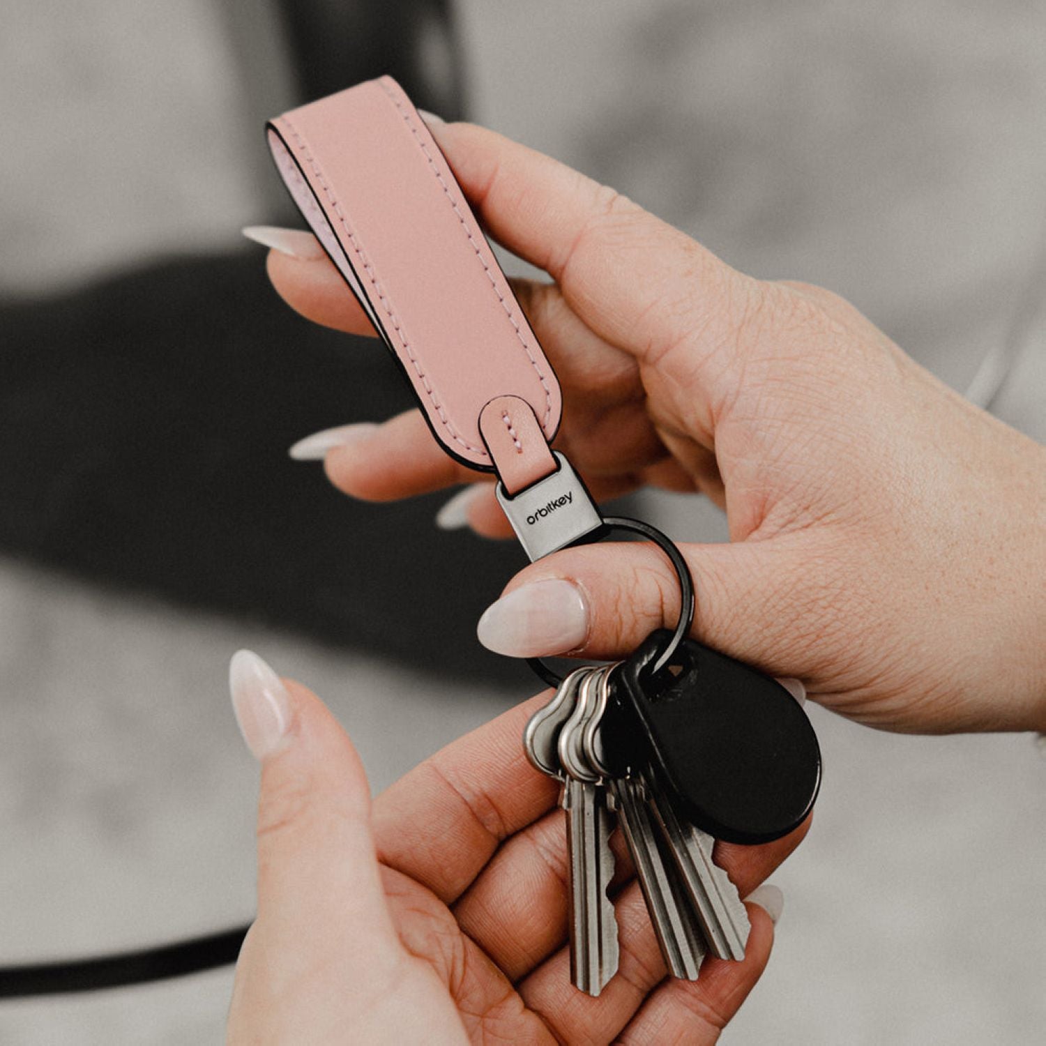 Orbitkey Loop Keychain Leather
