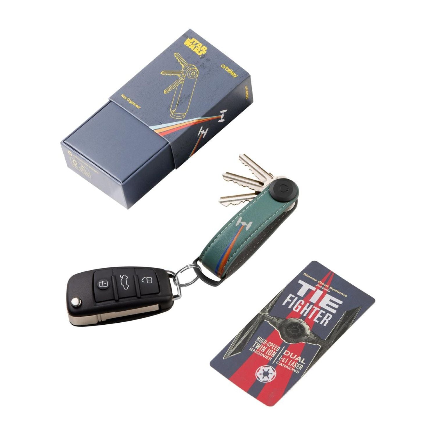 Orbitkey Star Wars Leather Key Organiser