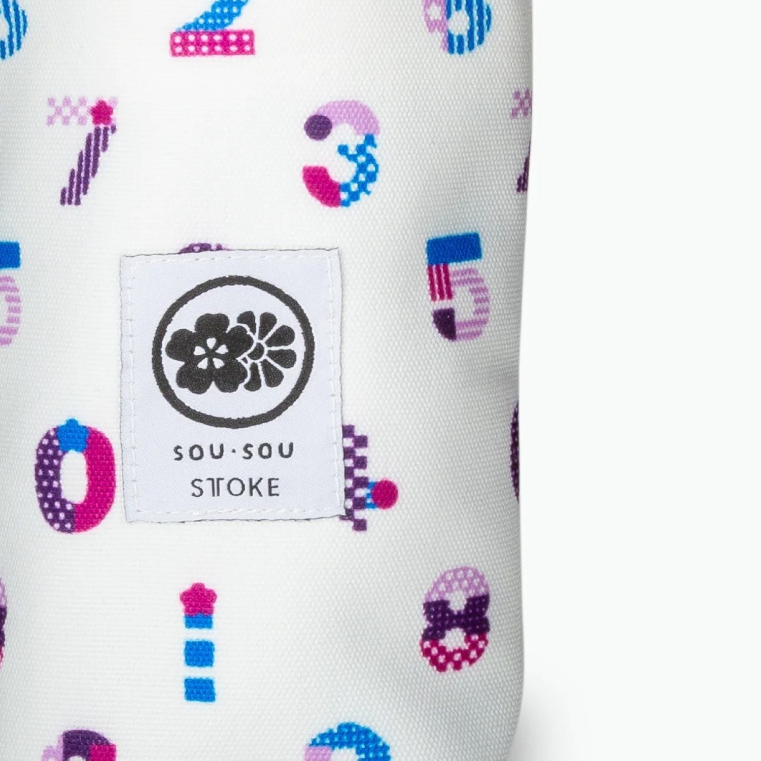 STTOKE Grey Strip Bottle Handy Bag