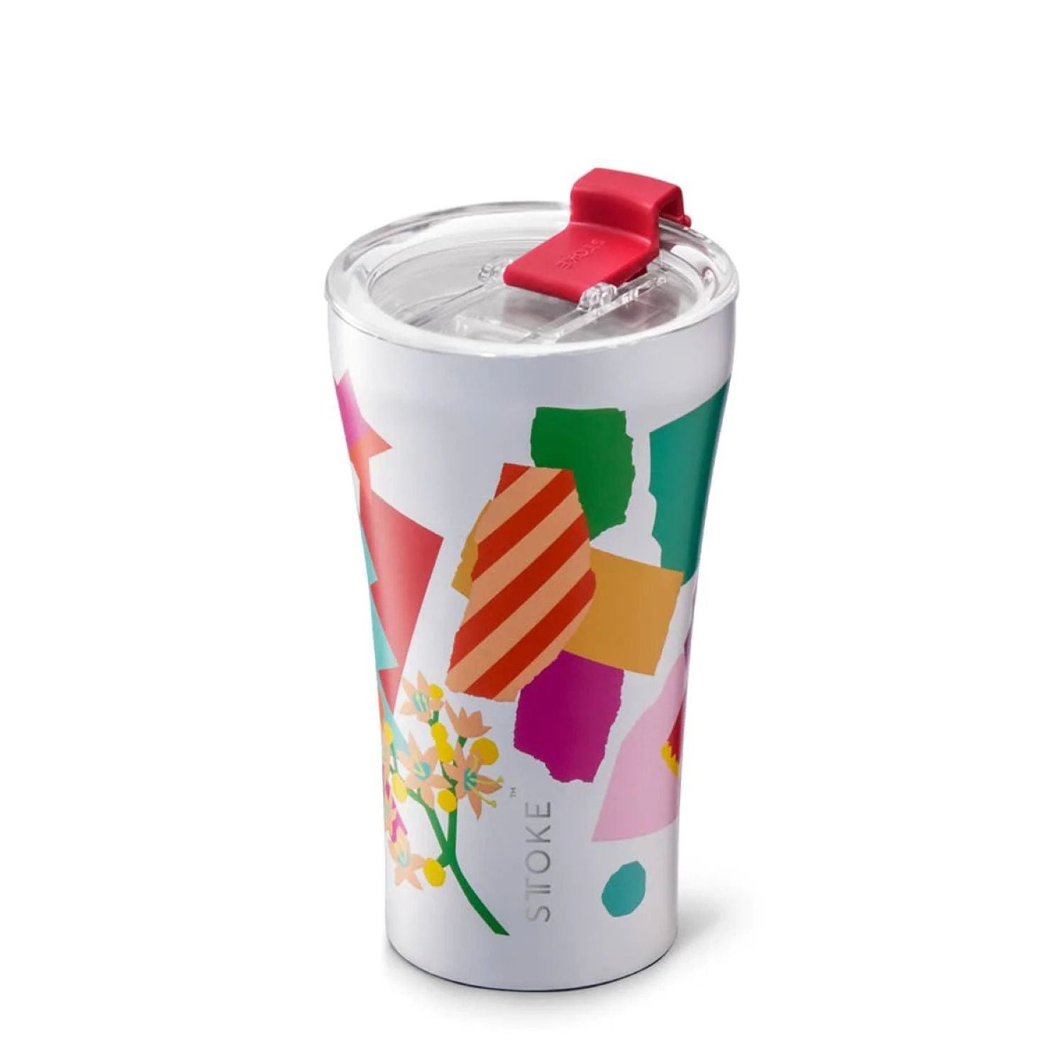 STTOKE Leah Summer Blooms Leakproof Ceramic Insulated Cup | Cups and Tumblers, Gifts & Lifestyle, Travel Accessories, Water Bottles | STTOKE