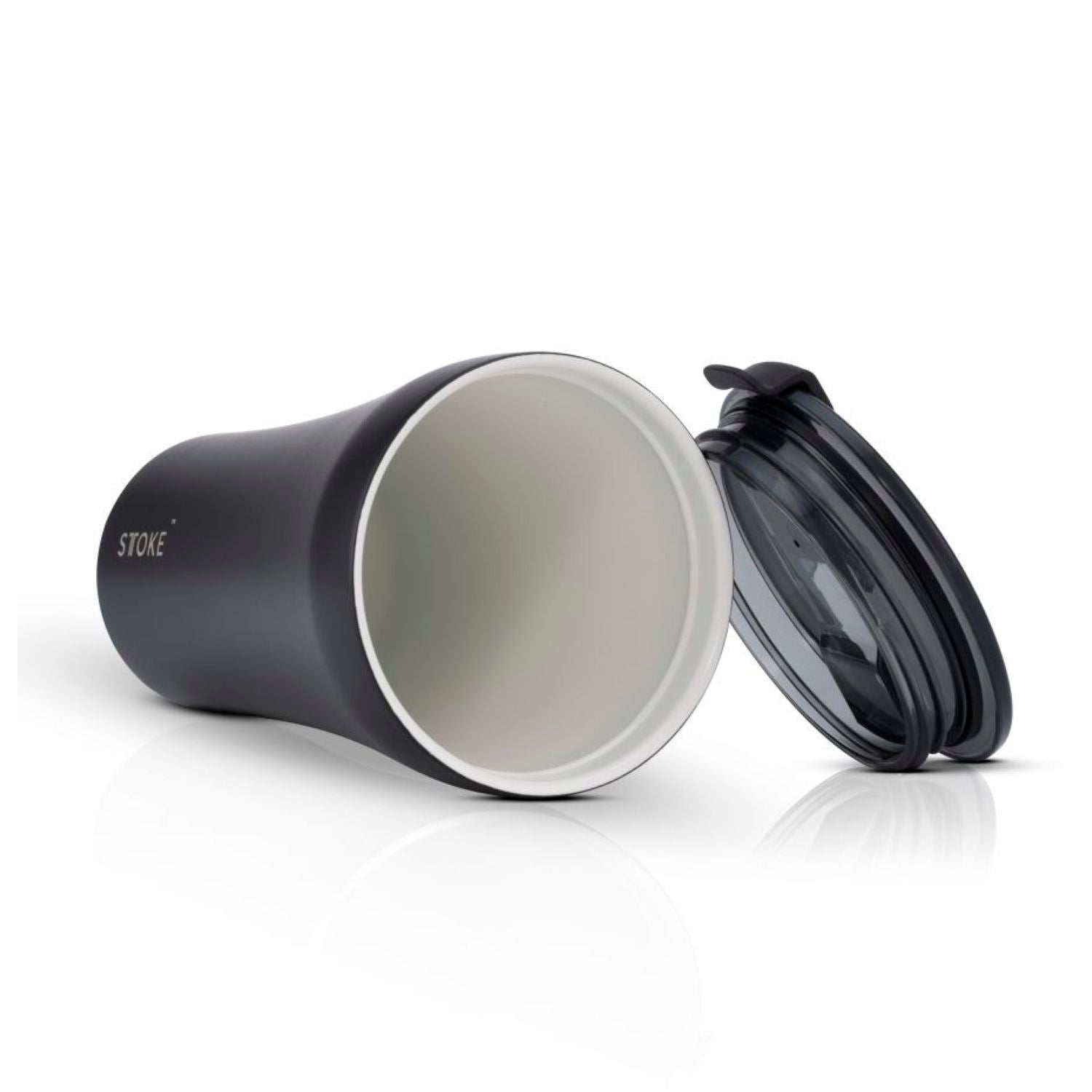 STTOKE Leakproof Classic Ceramic Insulated Cup 12oz