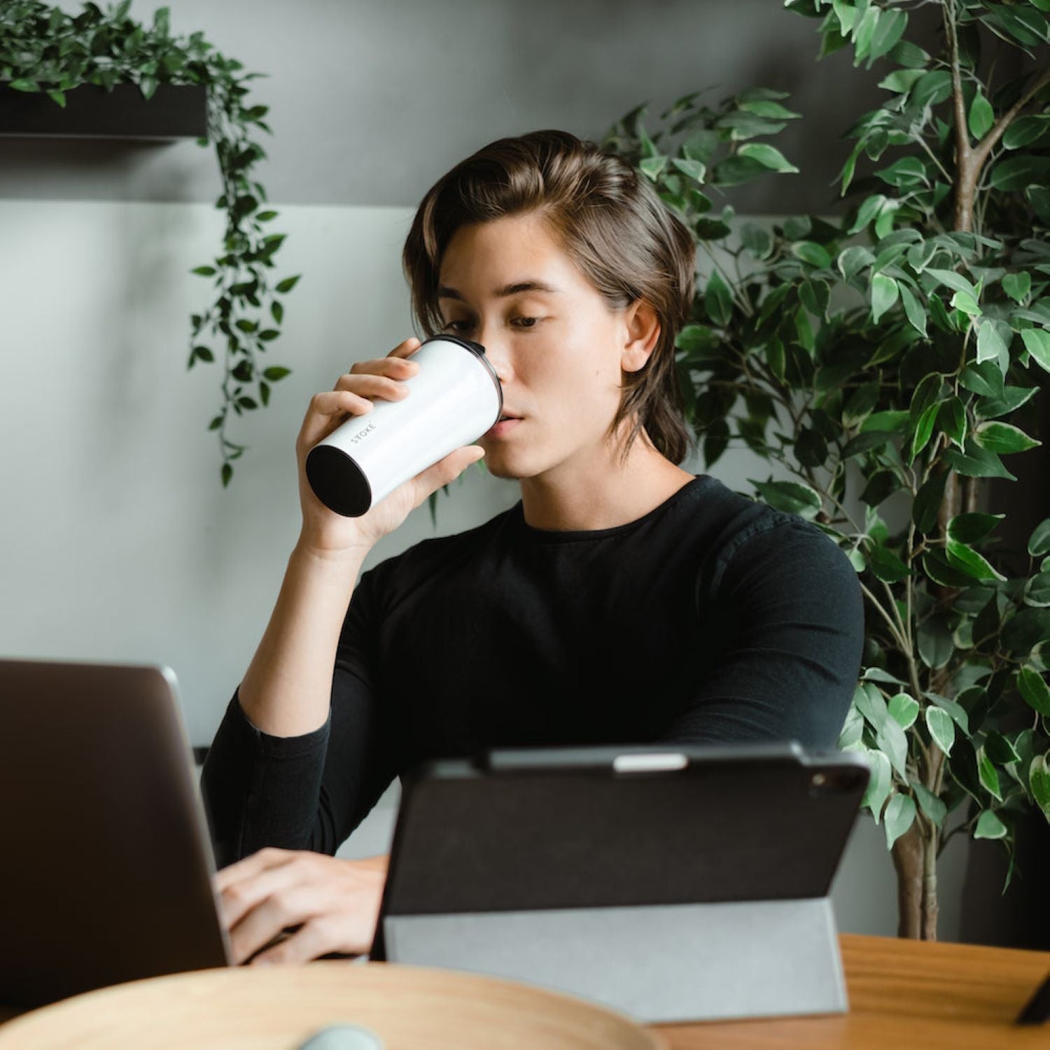 STTOKE Classic Leakproof Ceramic Insulated Cup 12oz