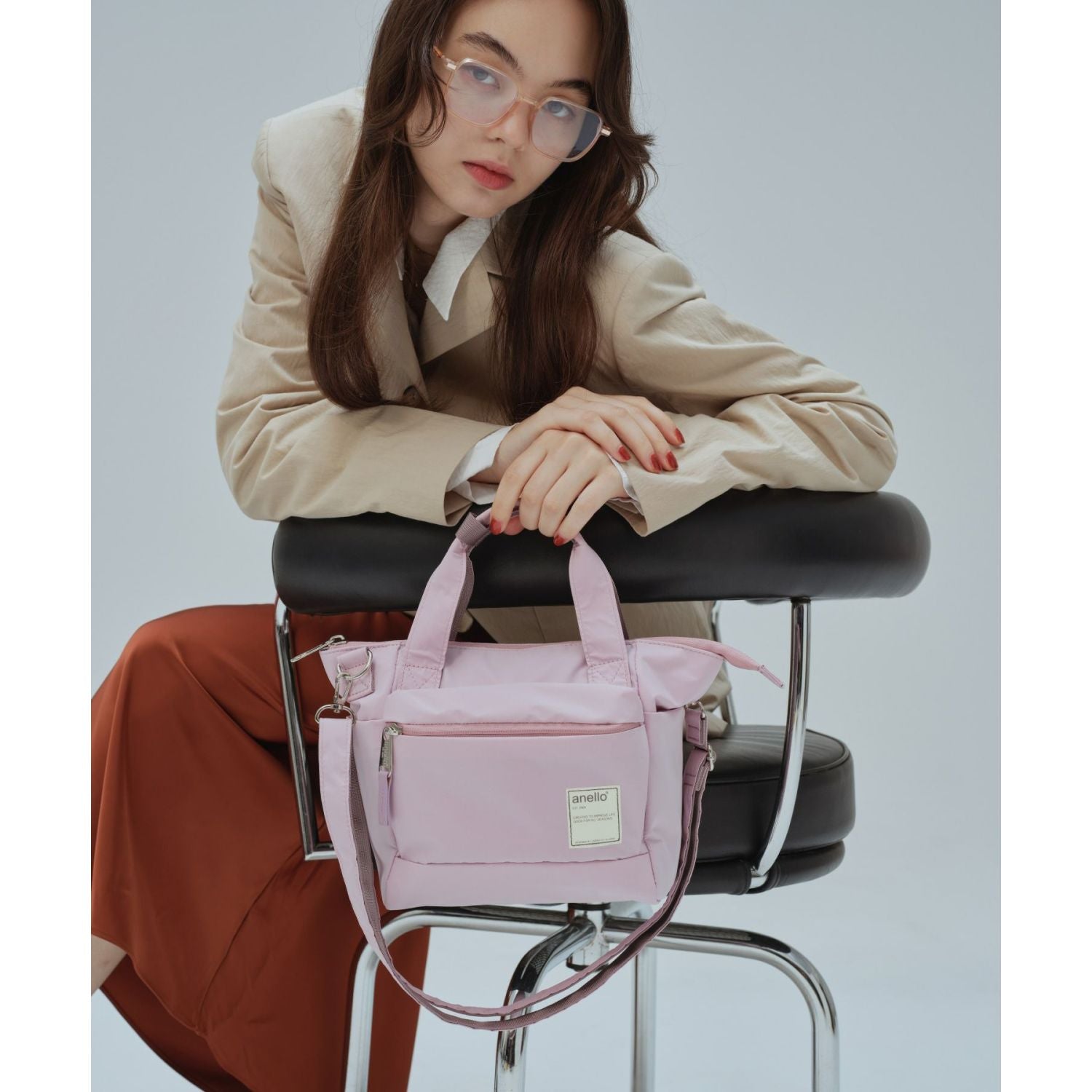 Anello Circle 2Way Mini Tote Bag (SA)