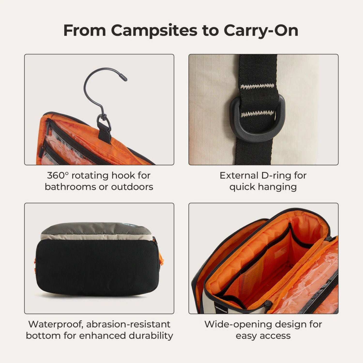 Bagsmart Blast Hanging Toiletry Bag 4.5L