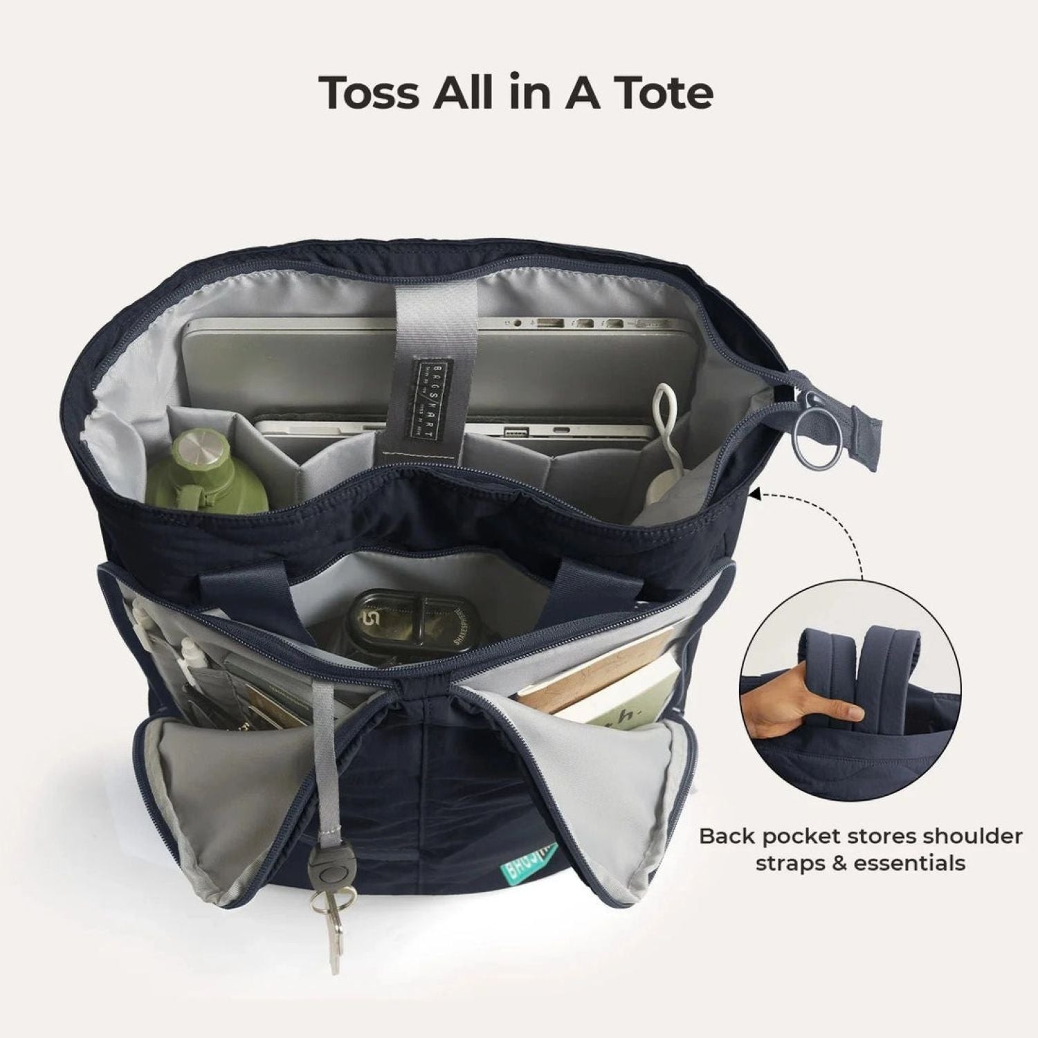 Bagsmart Paz Laptop Totepack 20L