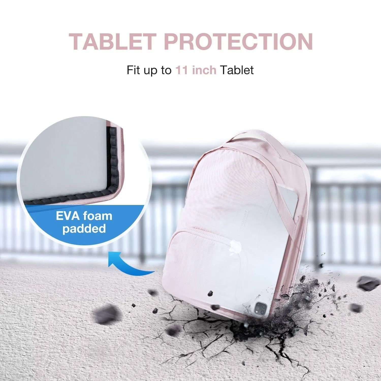 Bagsmart Zoraesque Feather Light Backpack 14L