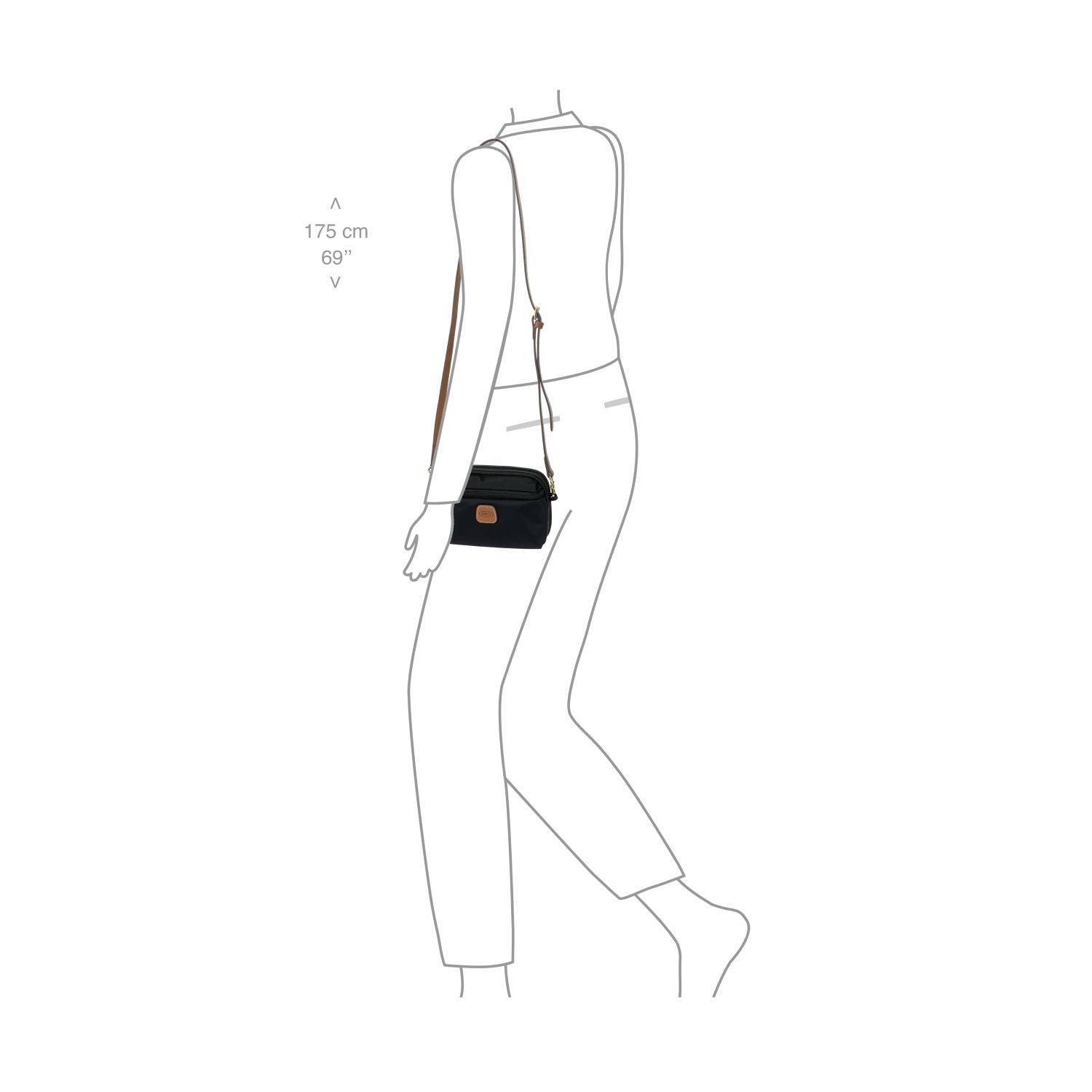 BRIC'S Small Travel Shoulder Bag