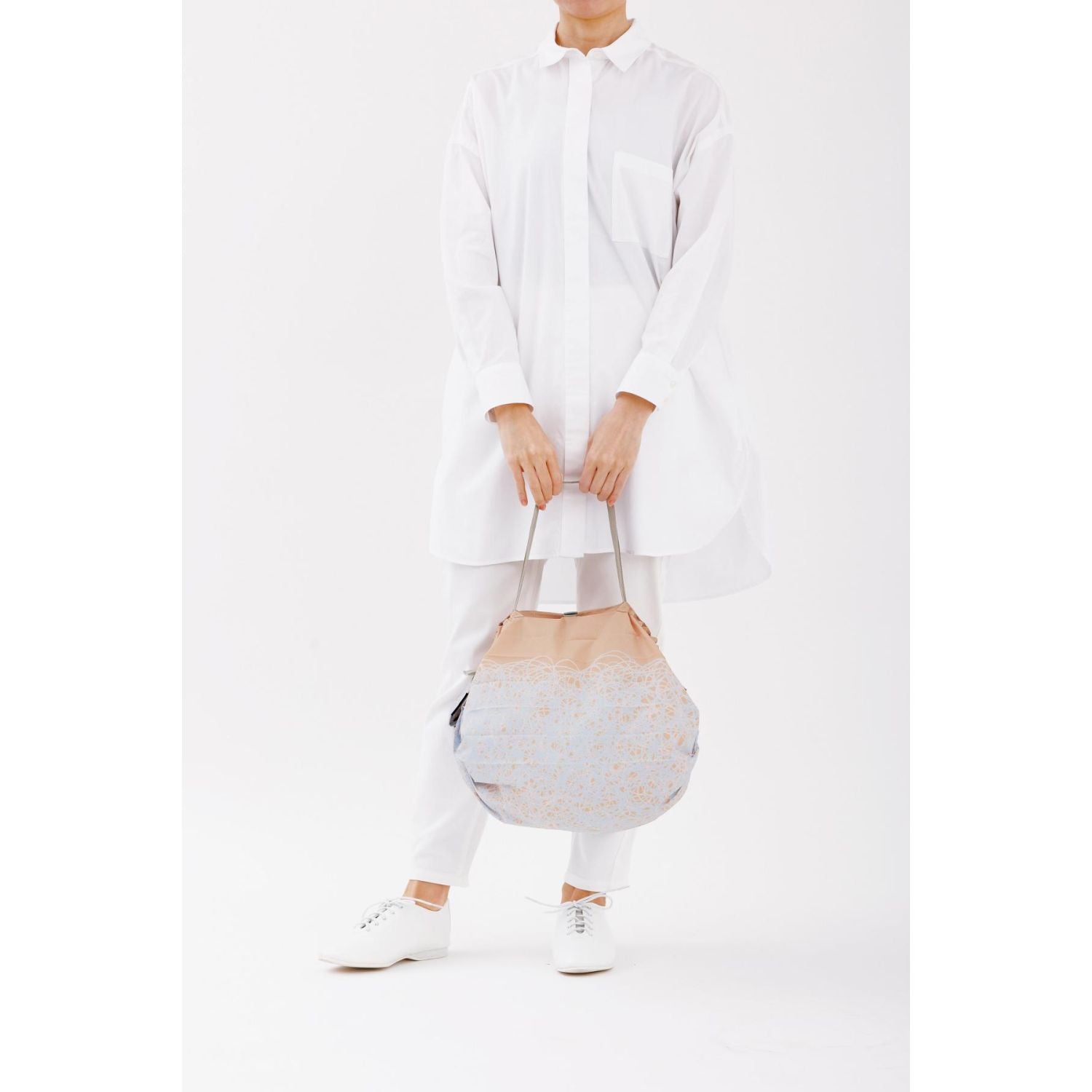 Shupatto X Travel Nostalgia Foldable Tote Medium