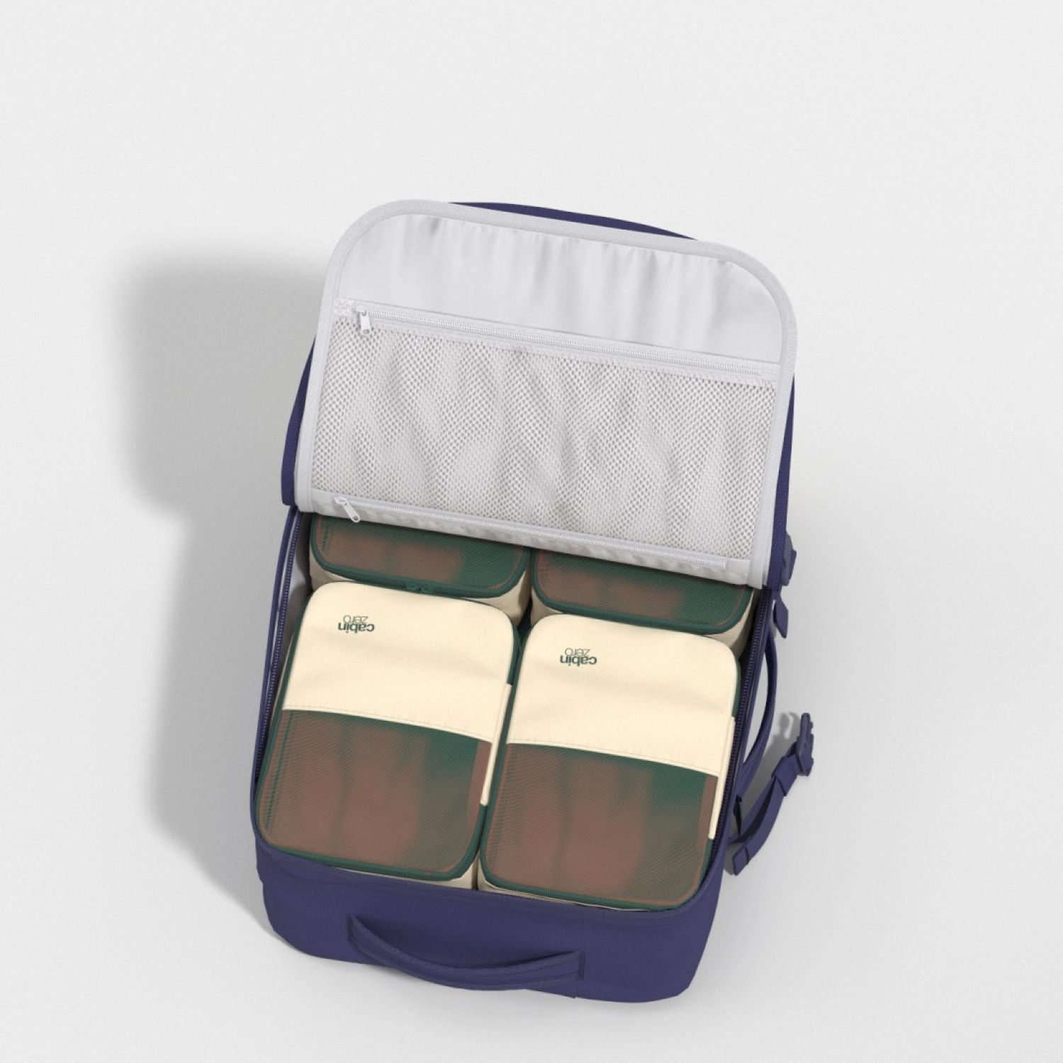 Cabinzero Military Cabin Bag With Luggage Trackers 44L (SA)