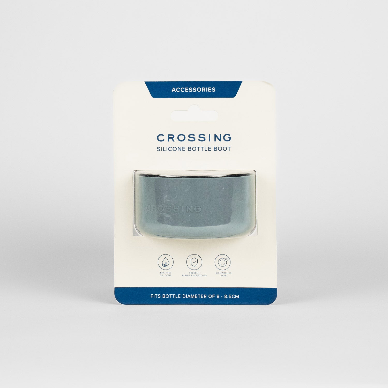 Crossing Silicone Water Bottle Boot - Fits Diameter 8-8.5cm (780ml) Blistered Pack