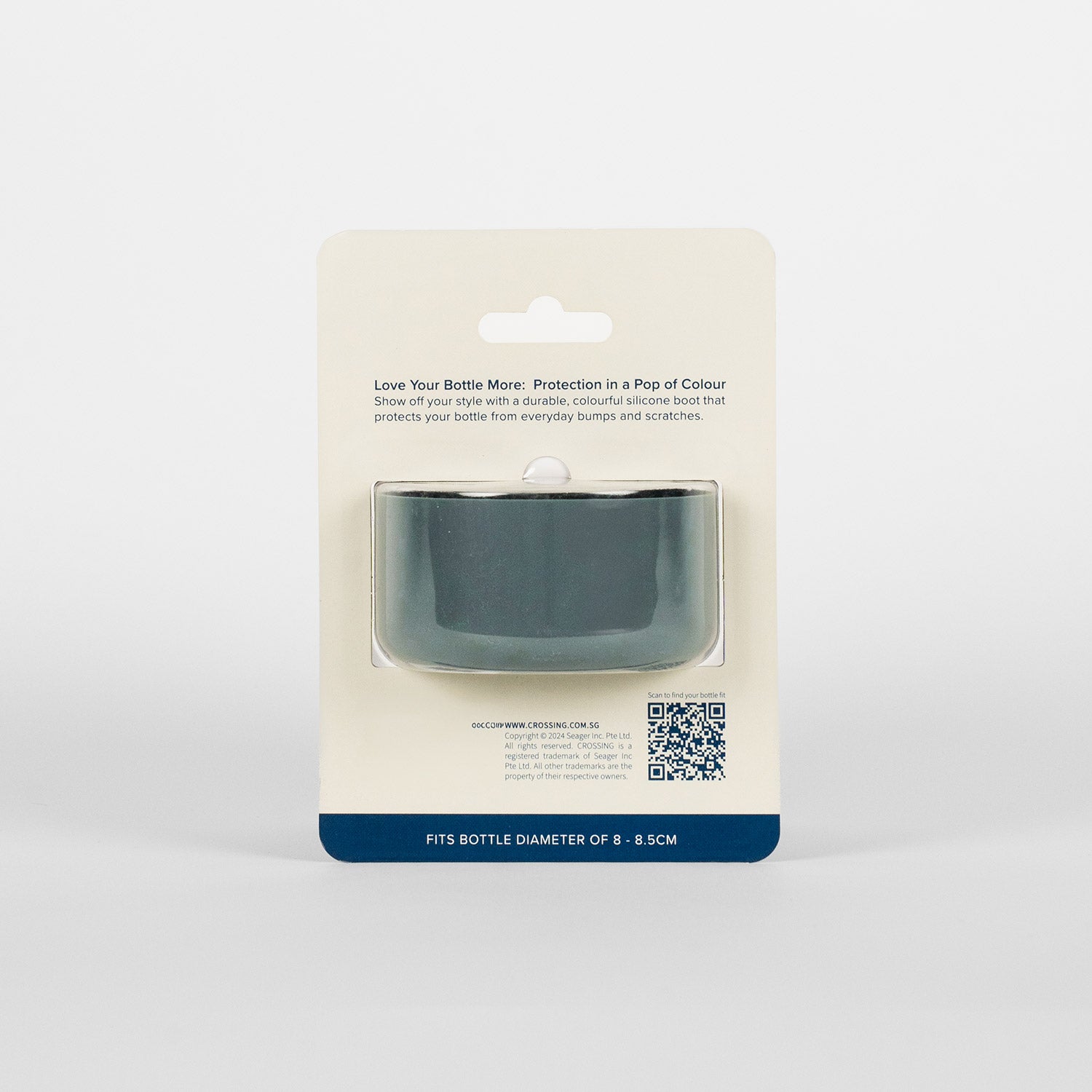 Crossing Silicone Water Bottle Boot - Fits Diameter 8-8.5cm (780ml) Blistered Pack