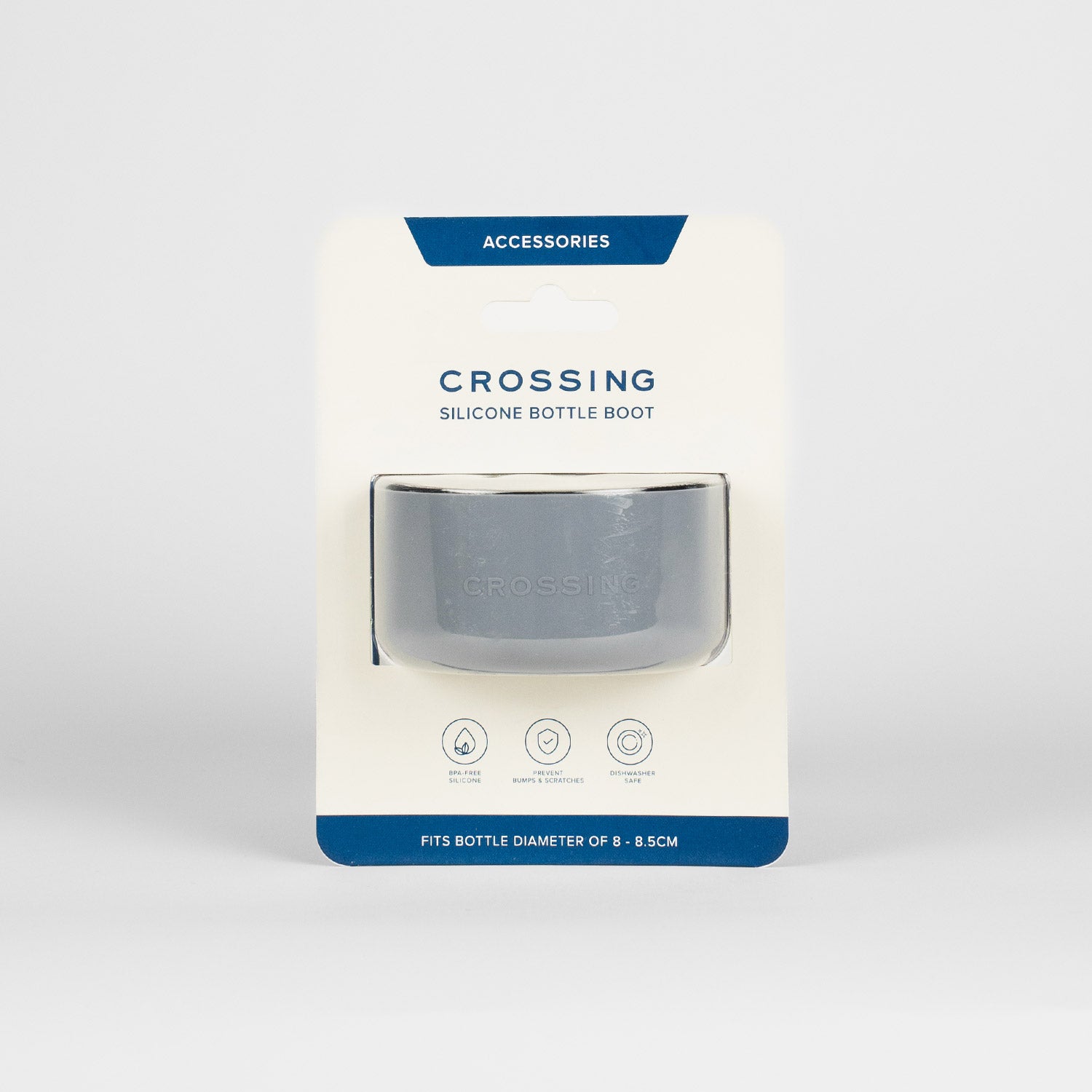 Crossing Silicone Water Bottle Boot - Fits Diameter 8-8.5cm (780ml) Blistered Pack