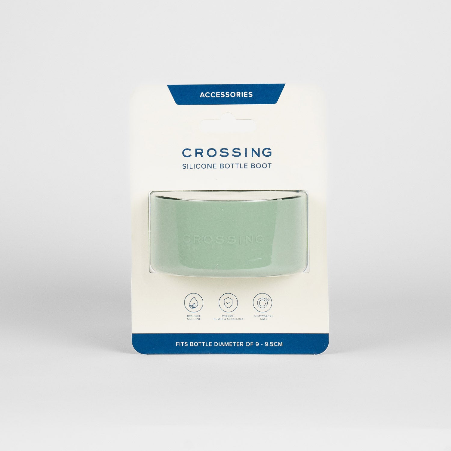 Crossing Silicone Water Bottle Boot - Fits Diameter 8-8.5cm (780ml) Blistered Pack