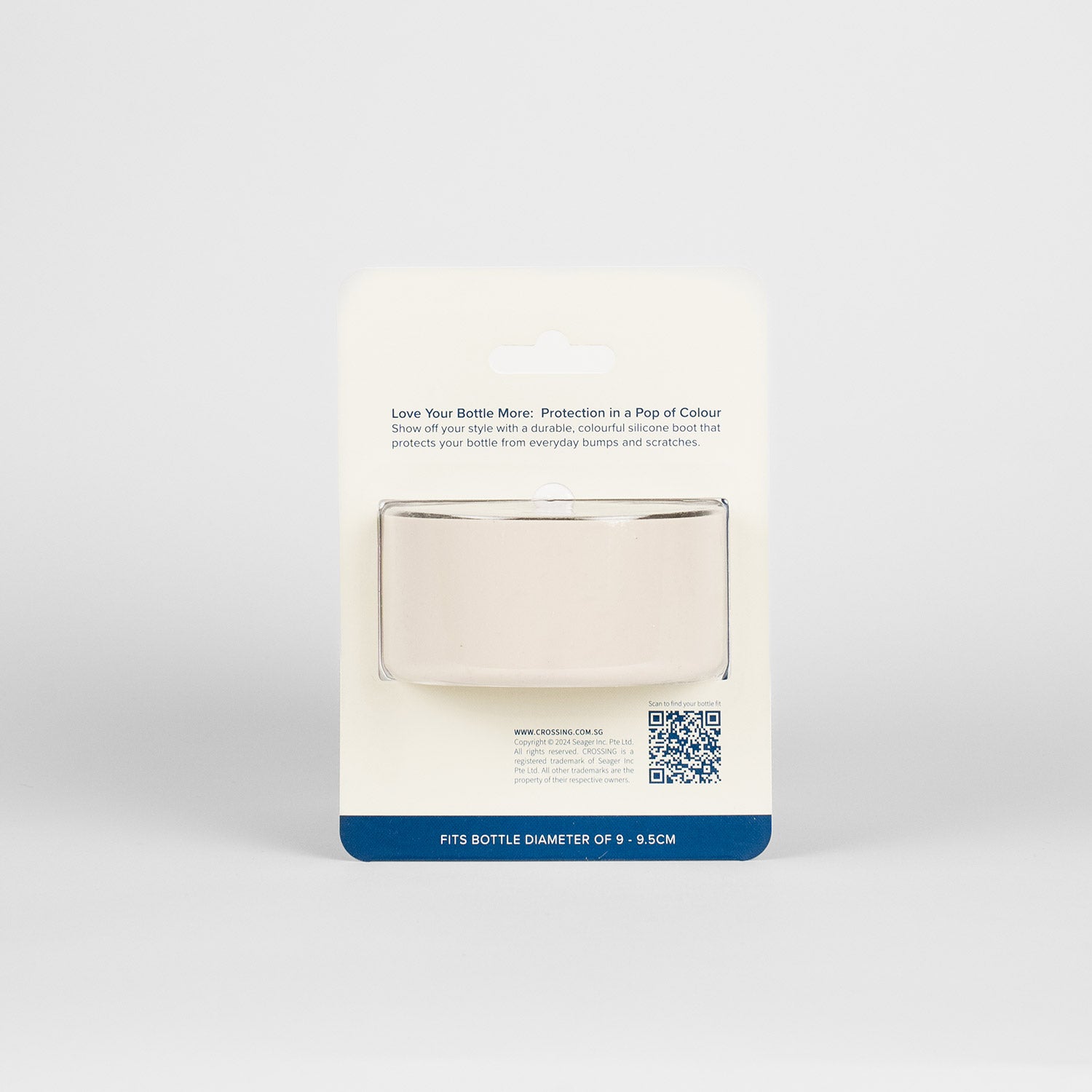 Crossing Silicone Water Bottle Boot - Fits Diameter 9-9.5cm (1100ml) Blistered Pack