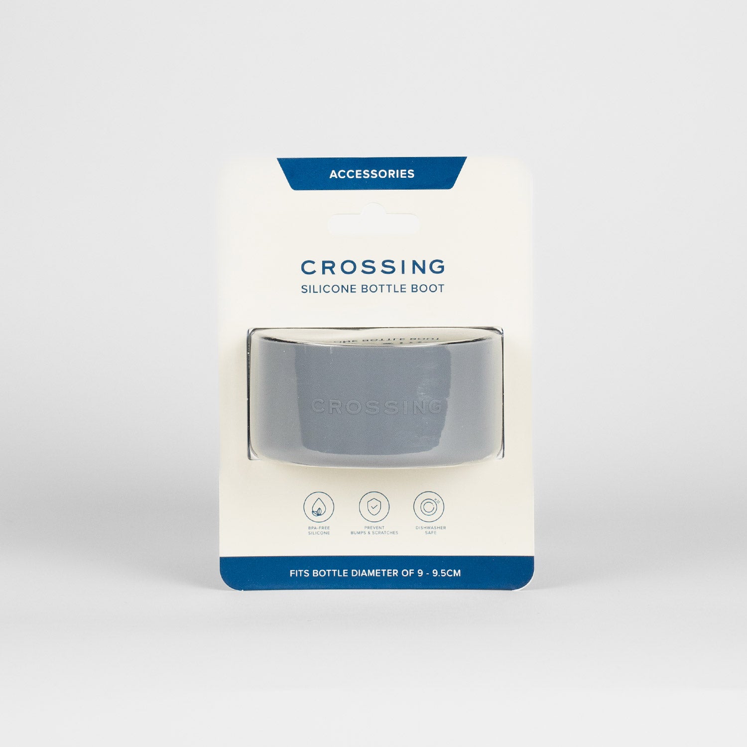 Crossing Silicone Water Bottle Boot - Fits Diameter 9-9.5cm (1100ml) Blistered Pack