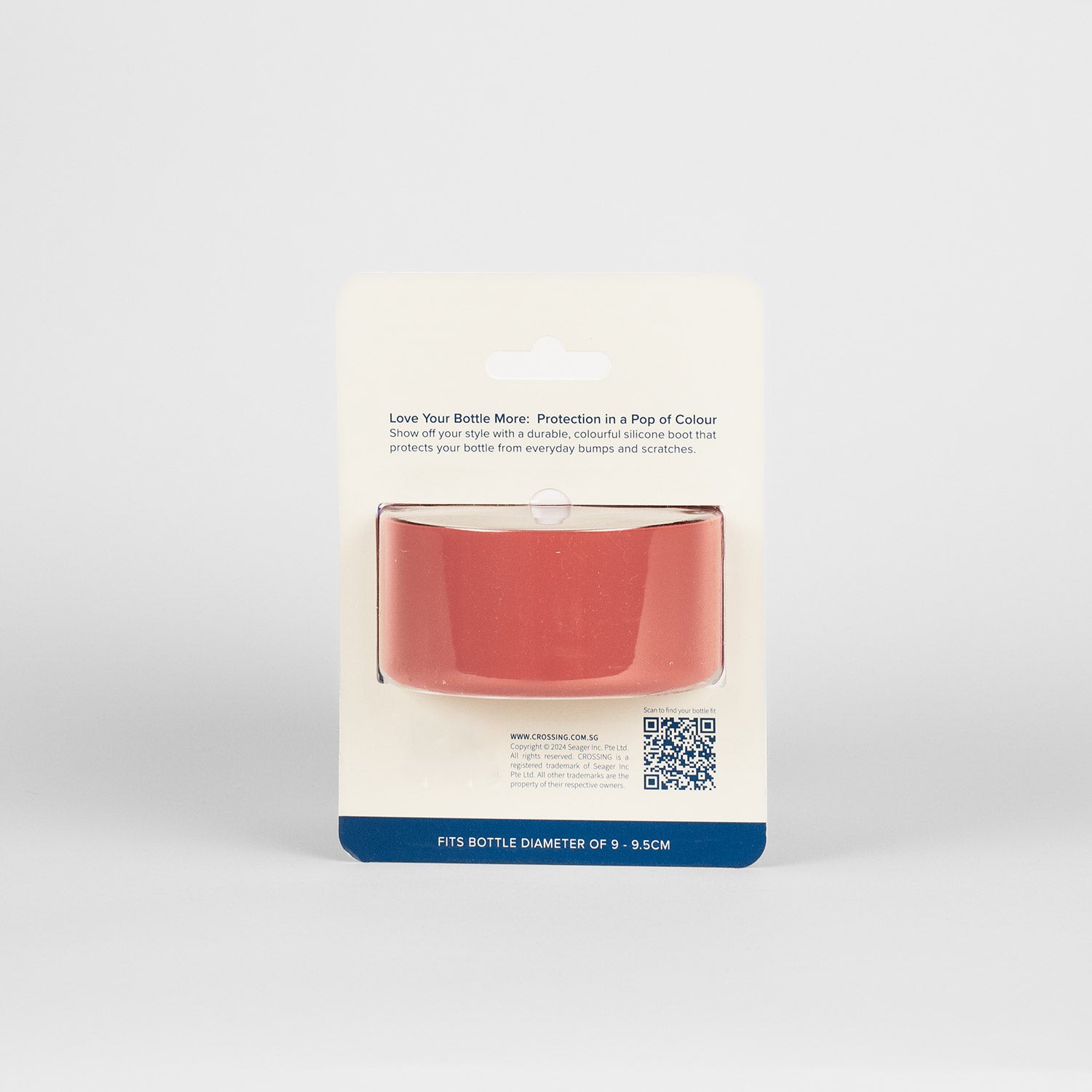 Crossing Silicone Water Bottle Boot - Fits Diameter 9-9.5cm (1100ml) Blistered Pack