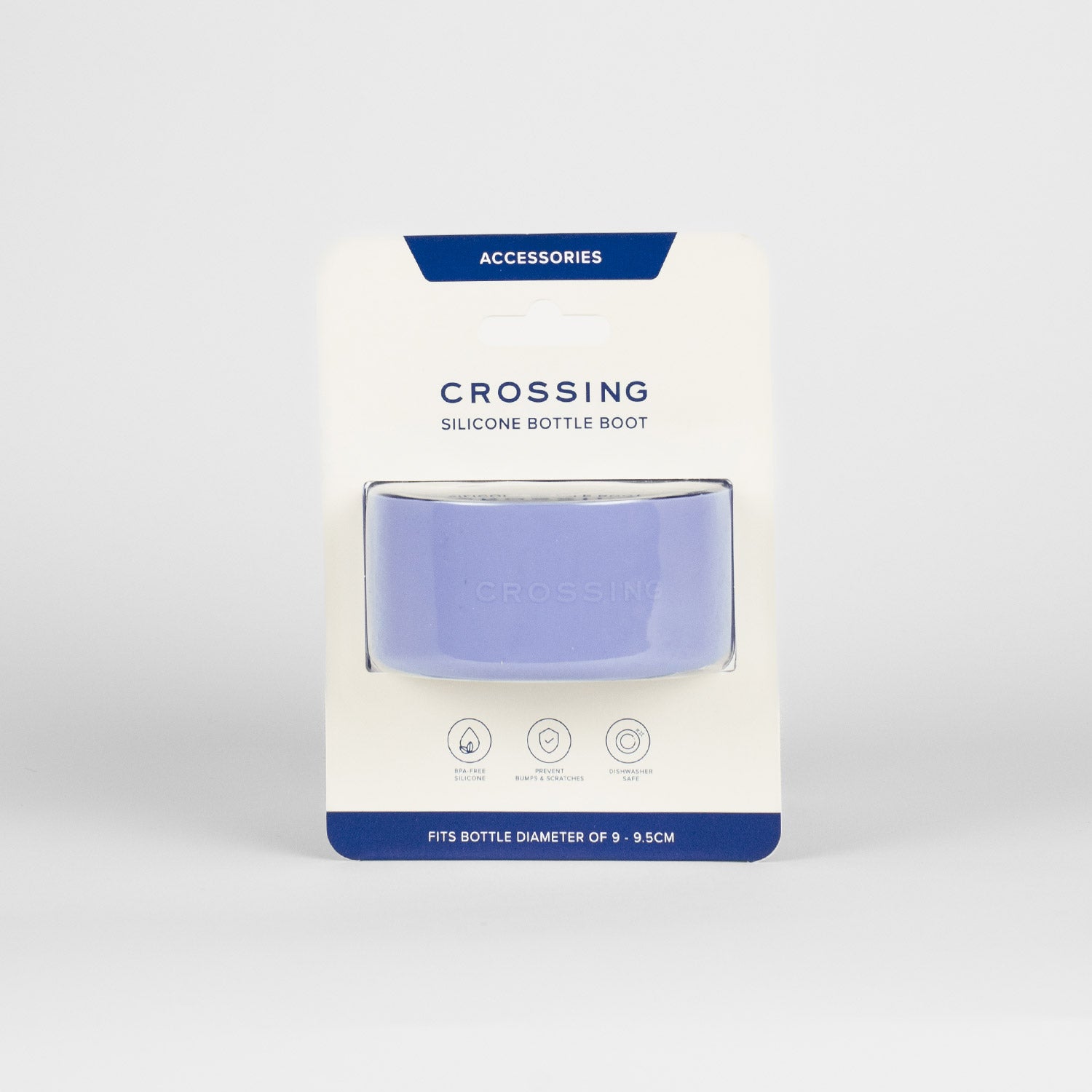 Crossing Silicone Water Bottle Boot - Fits Diameter 9-9.5cm (1100ml) Blistered Pack