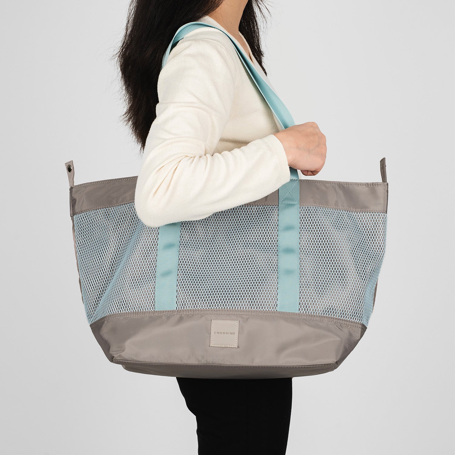 Crossing Meg Dual Carry Mesh Tote Bag