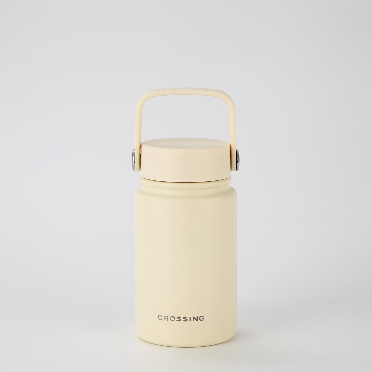 Crossing Urban Ceramic S/S Insulated Flat Cap Bottle With Handle 400ml (SA)