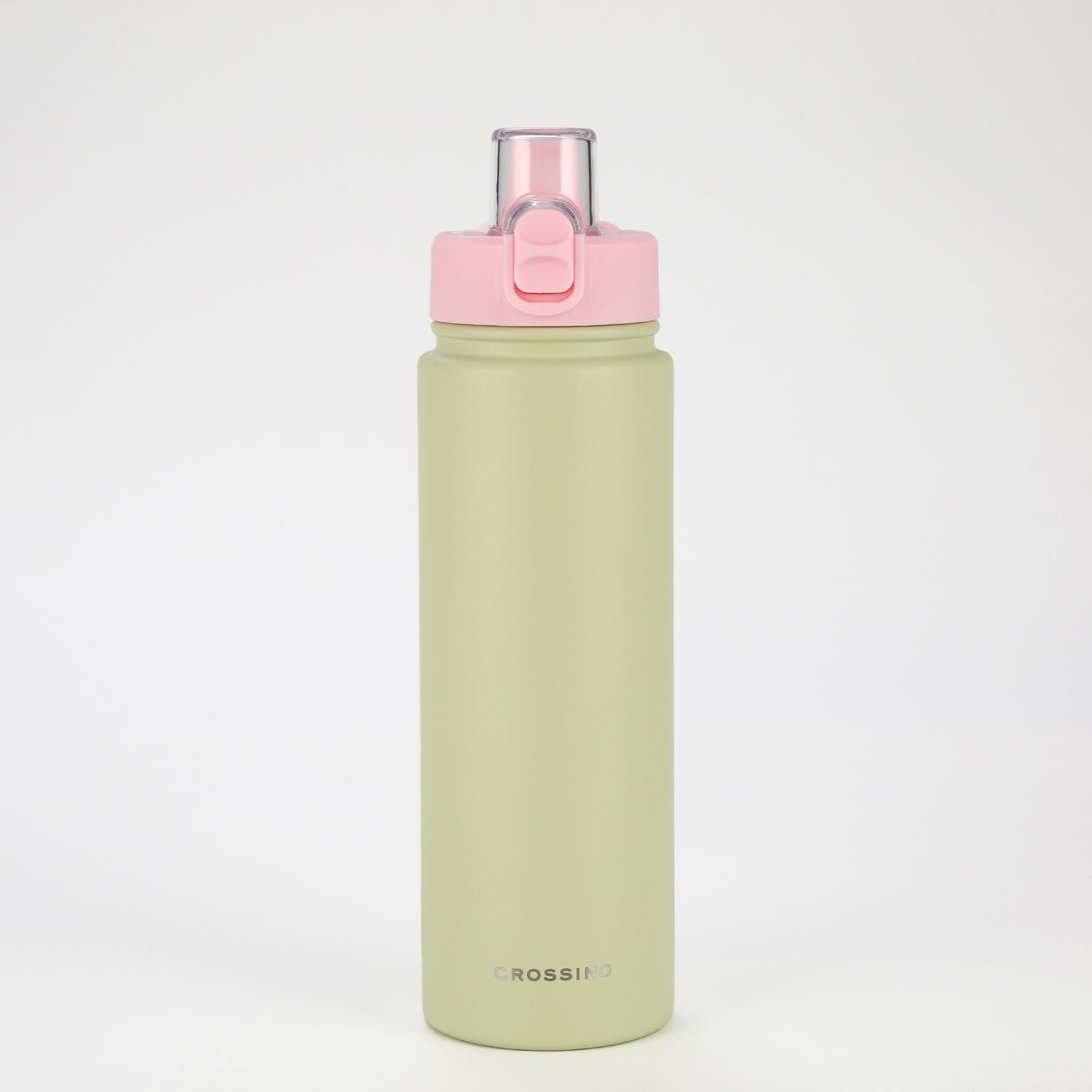 Crossing Urban Ceramic S/S Insulated Straw Sipper Cap Sports Bottle With Handle 720ml