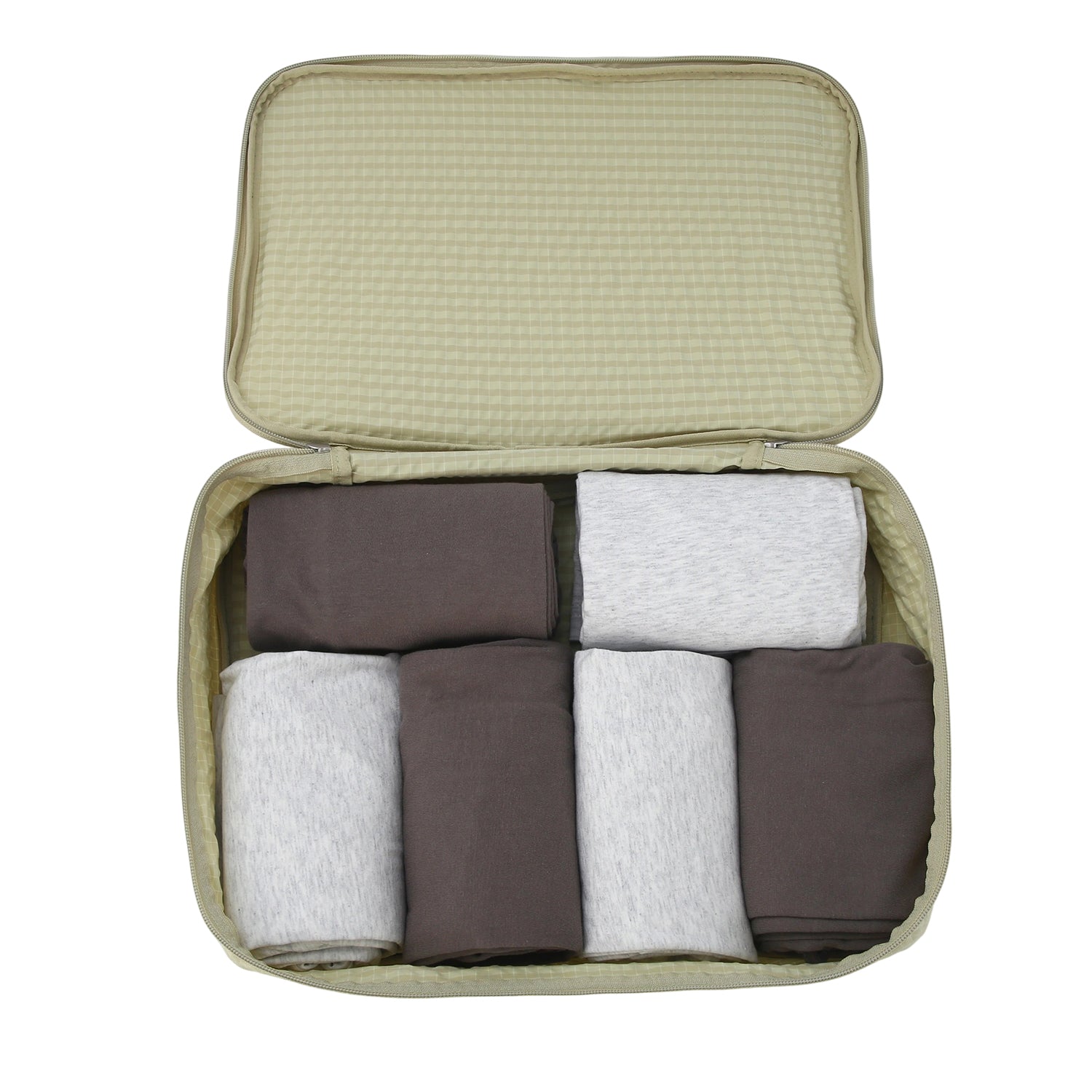 Crossing Waterproof Rayon Checked Packing Cube M