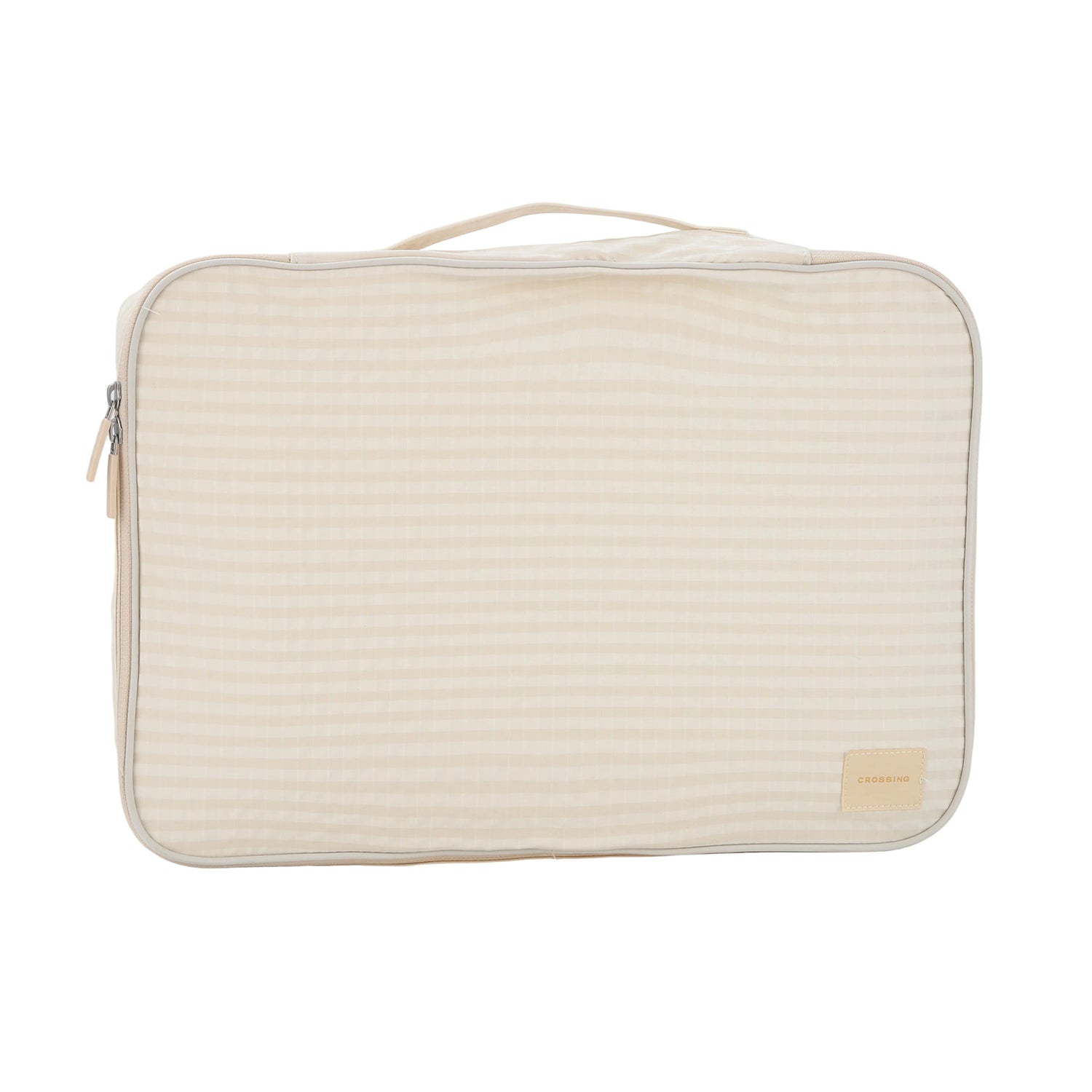 Crossing Waterproof Rayon Checked Packing Cube Set (2-Piece Set)