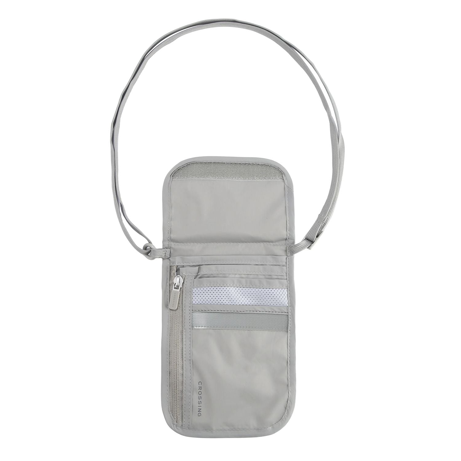 Crossing Waterproof Ripstop Nylon RFID Blocking Travel Neck Pouch