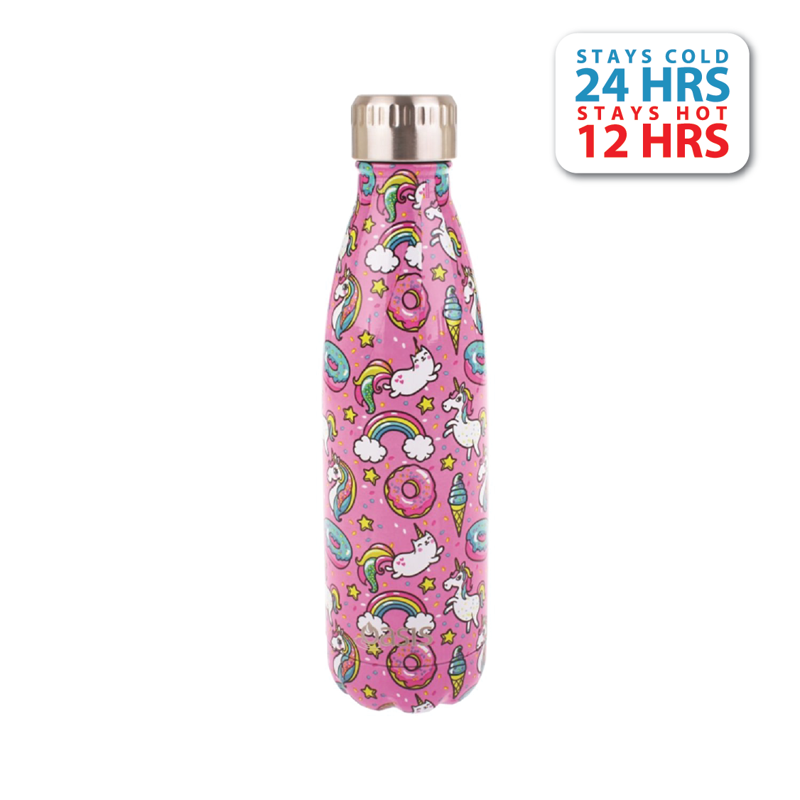 Oasis Stainless Steel Insulated Water Bottle 500ML (Printed)