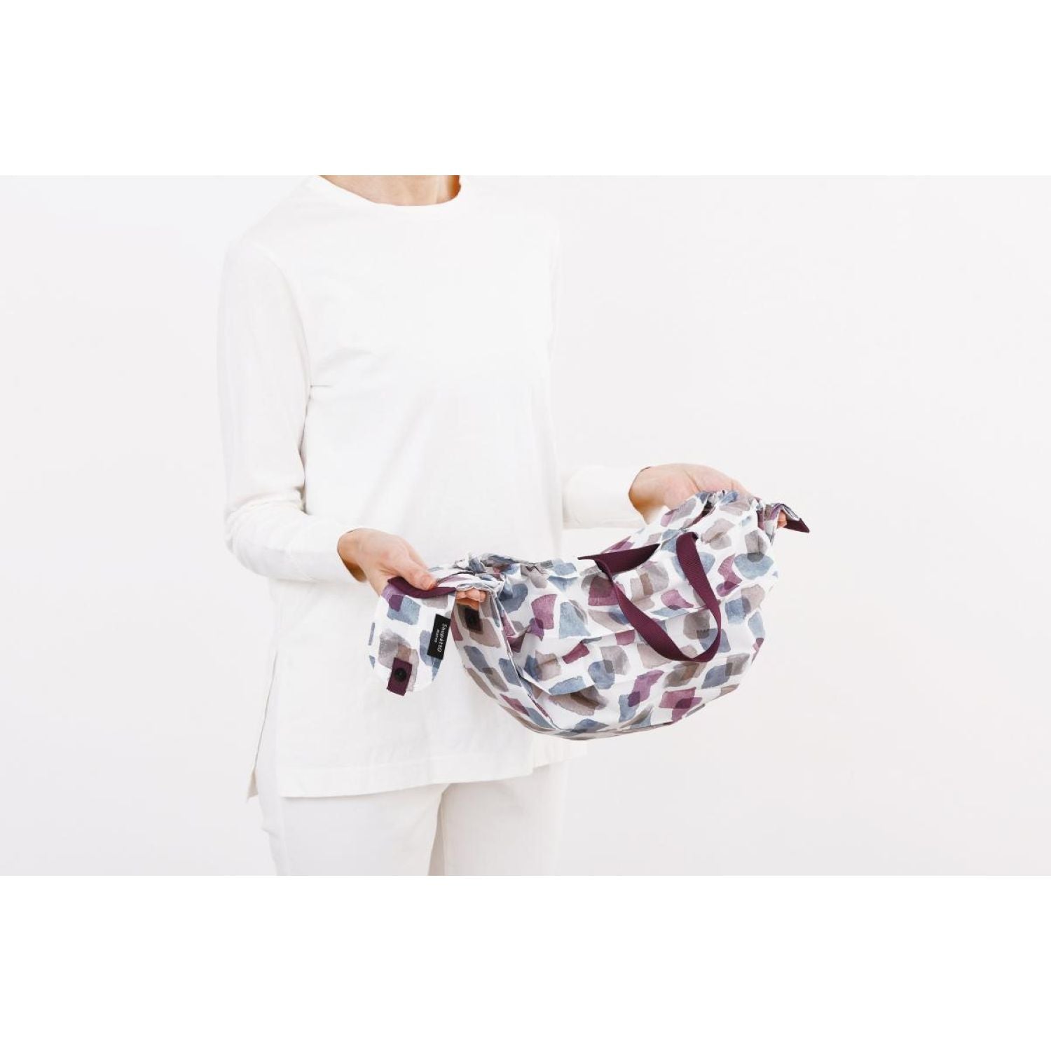 Shupatto X Travel Nostalgia Foldable Tote Medium