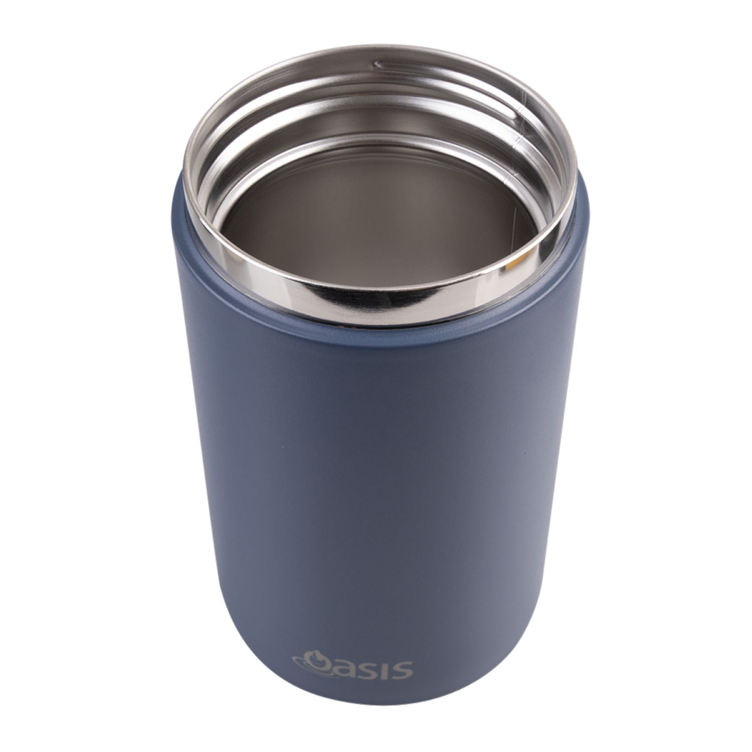 Oasis Stainless Steel Insulated Dual Compartment Food Flask with Handle 700ML