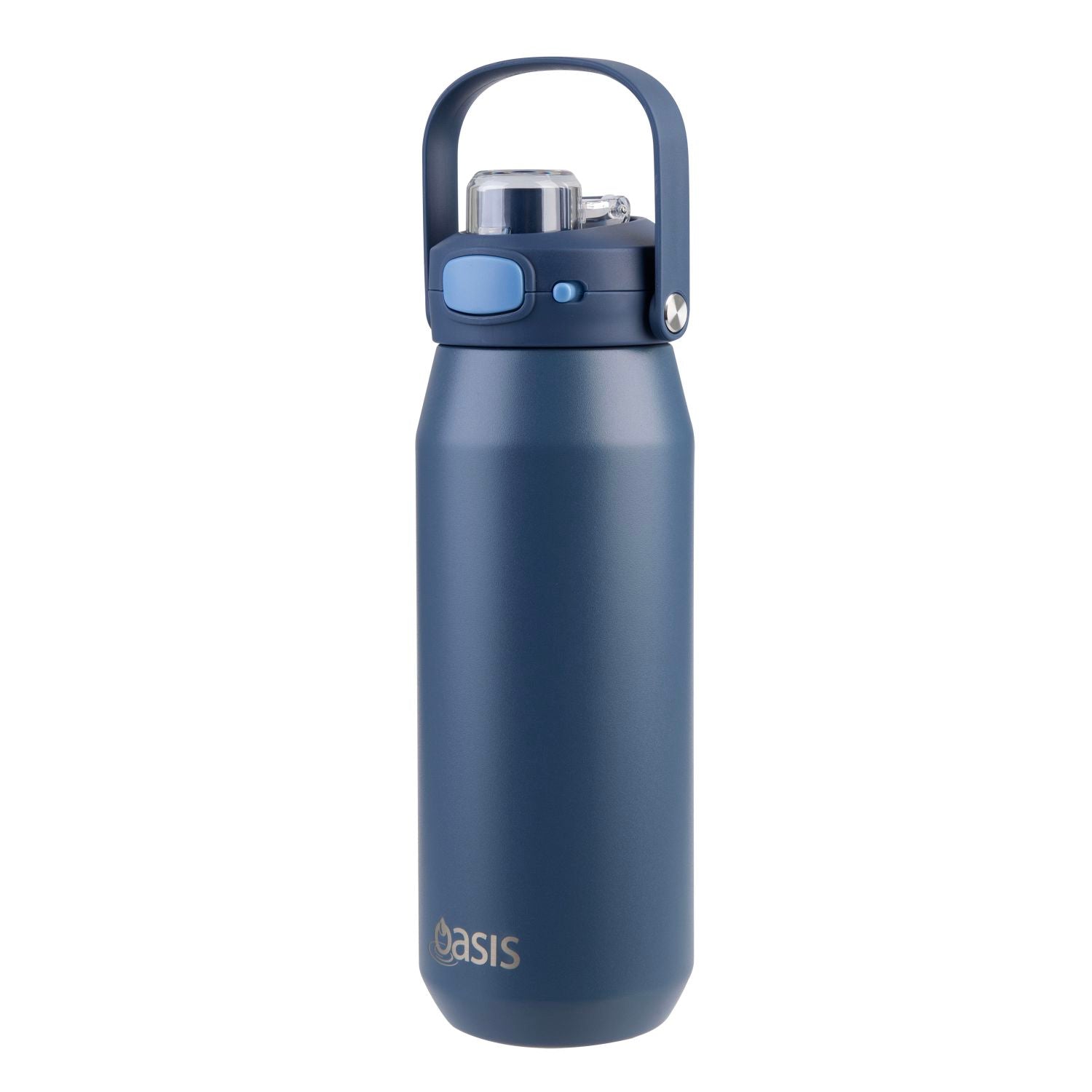 Oasis Ceramic Stainless Steel Triple Wall Capri Quick Release Drink Bottle 750ML